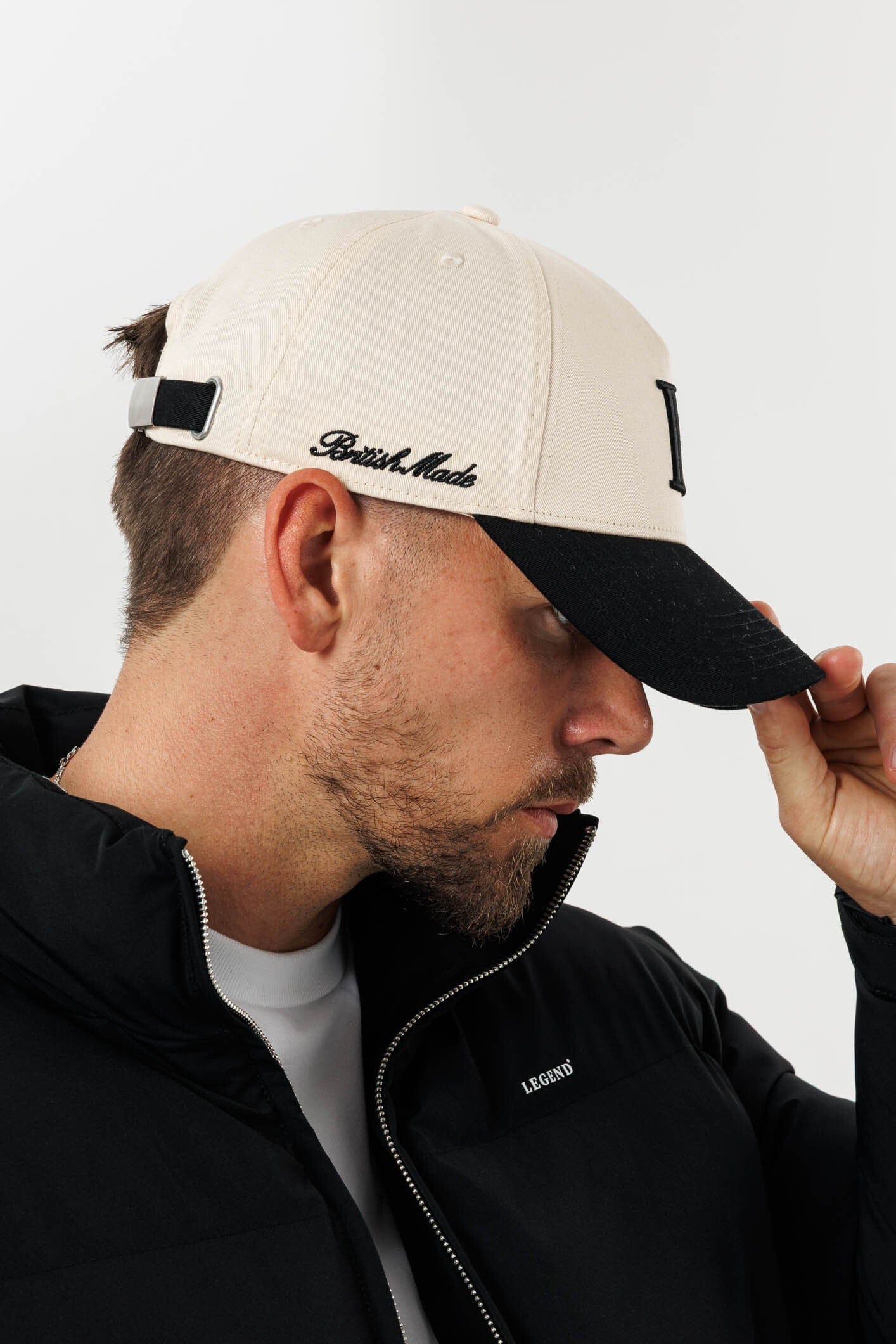 Legend London ACCESSORIES - CAPS LEGEND INITIAL LOGO CAP - BLACK