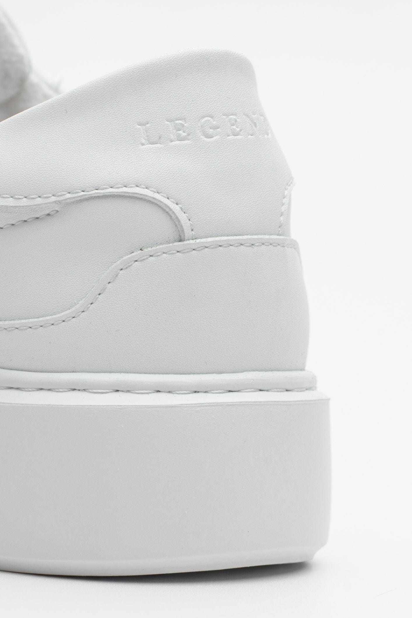 Legend London FOOTWEAR LEATHER TRAINER - WHITE