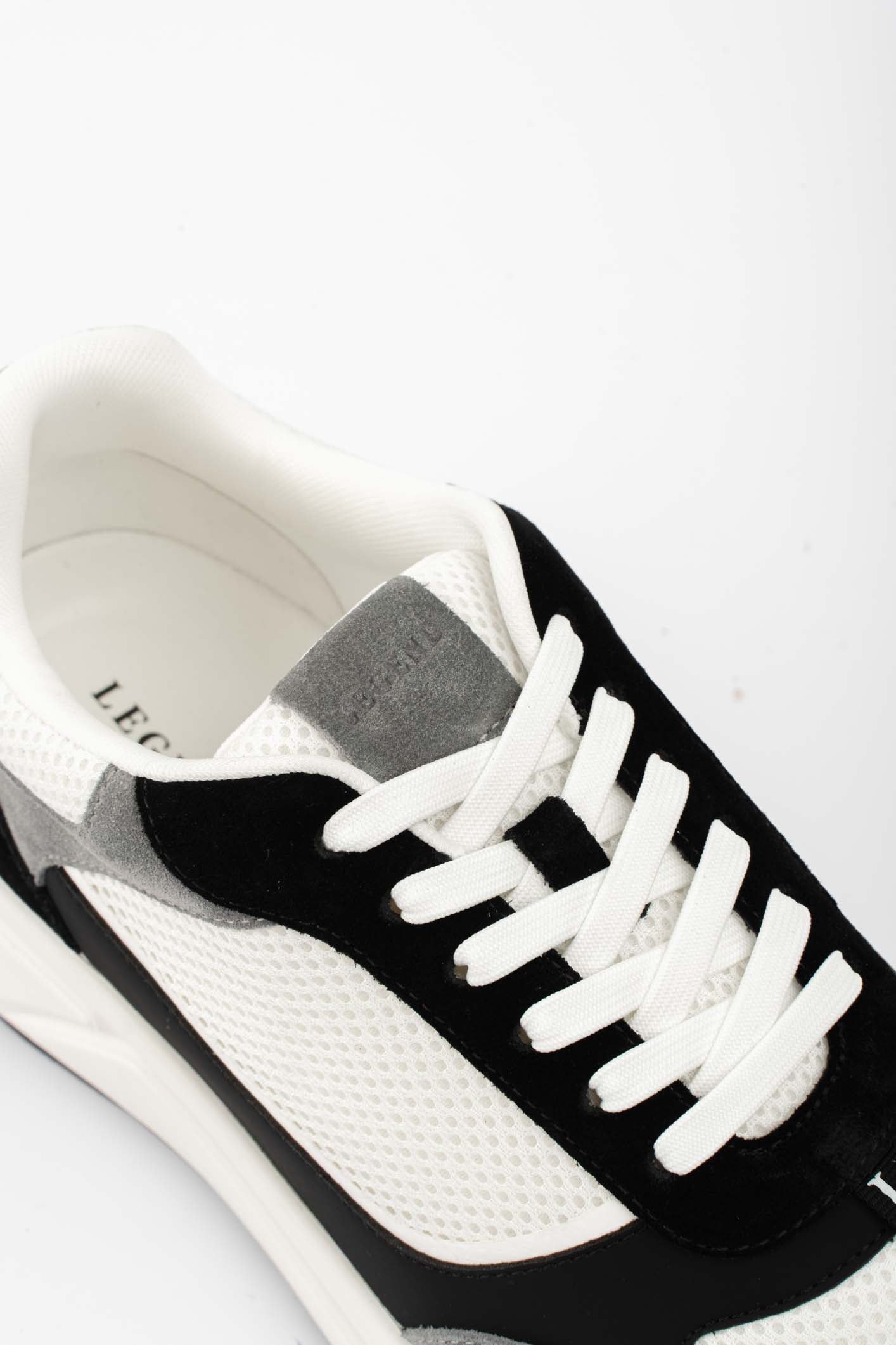 Legend London FOOTWEAR SOHO RUNNER - BLACK GREY WHITE