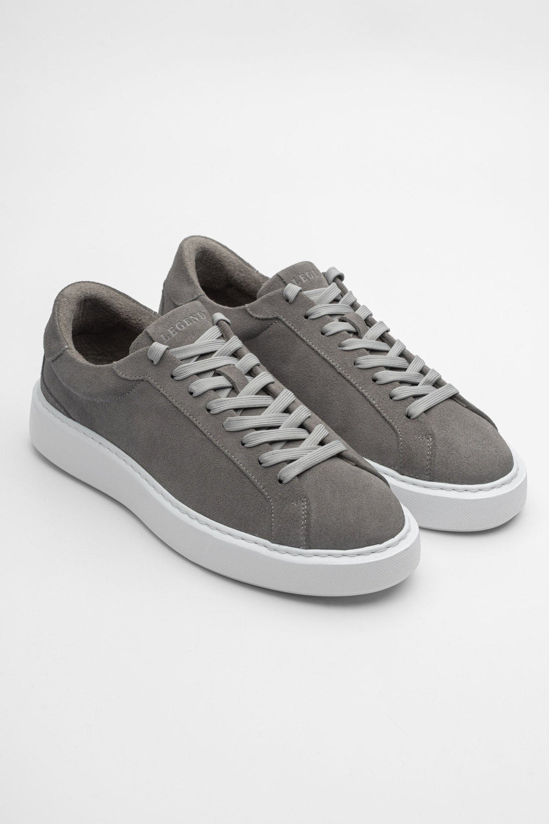 Legend London FOOTWEAR SUEDE TRAINER - DARK GREY
