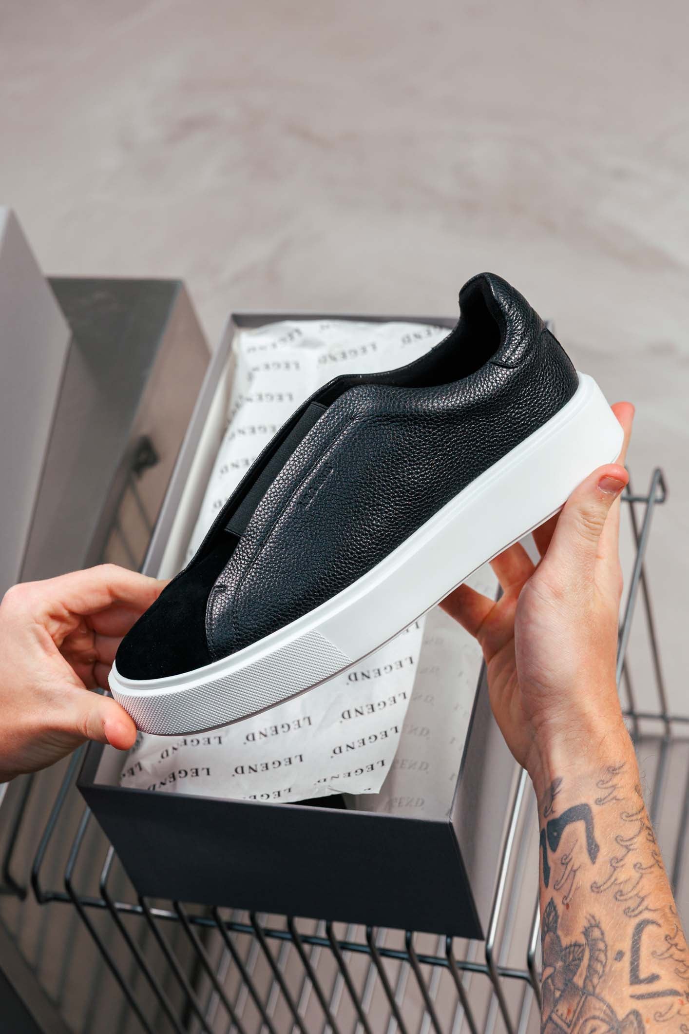Legend London FOOTWEAR VELORA TRAINER - BLACK