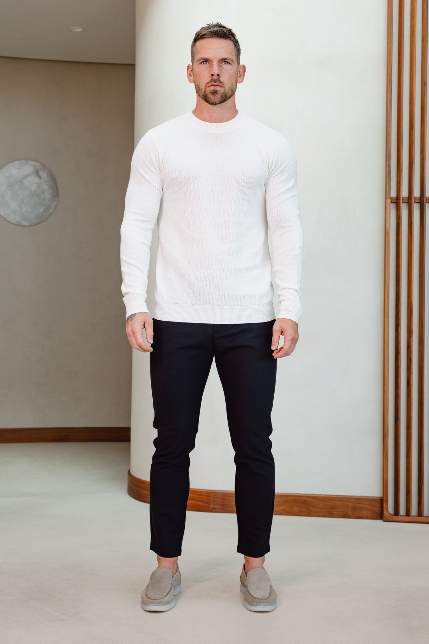 Legend London Hoodie COAST SWEATSHIRT - ECRU