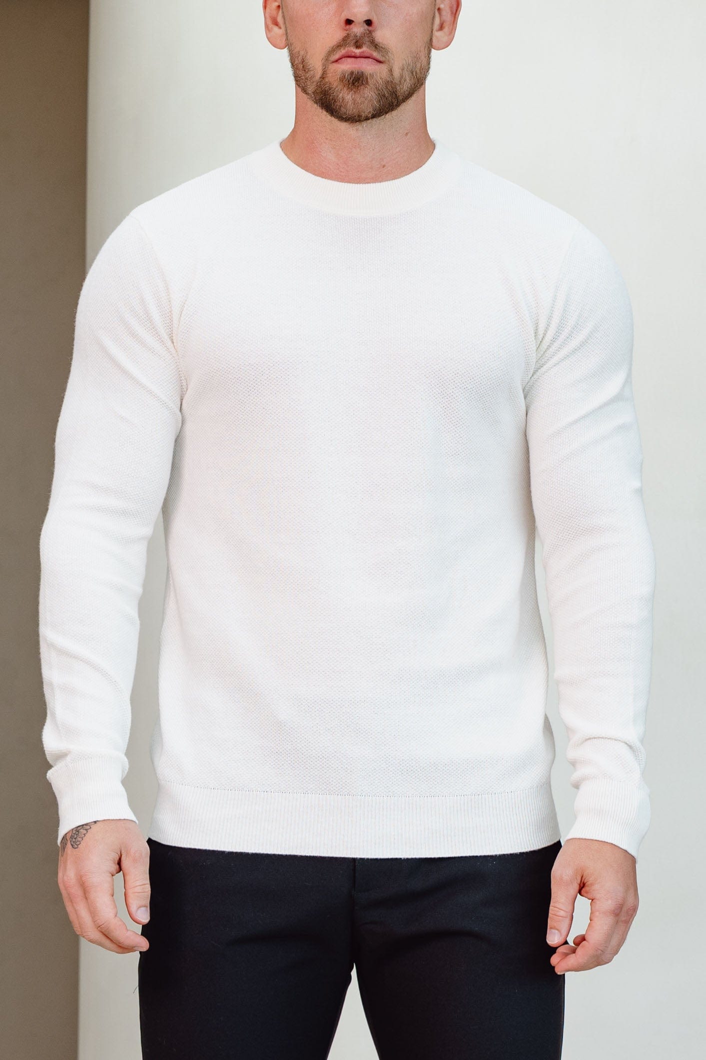 Legend London Hoodie COAST SWEATSHIRT - ECRU