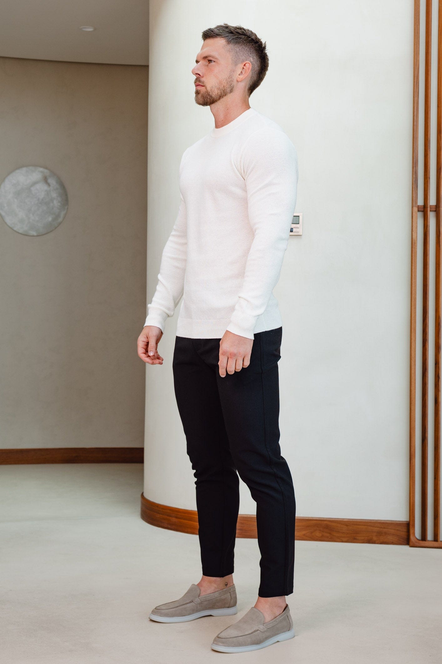Legend London Hoodie COAST SWEATSHIRT - ECRU