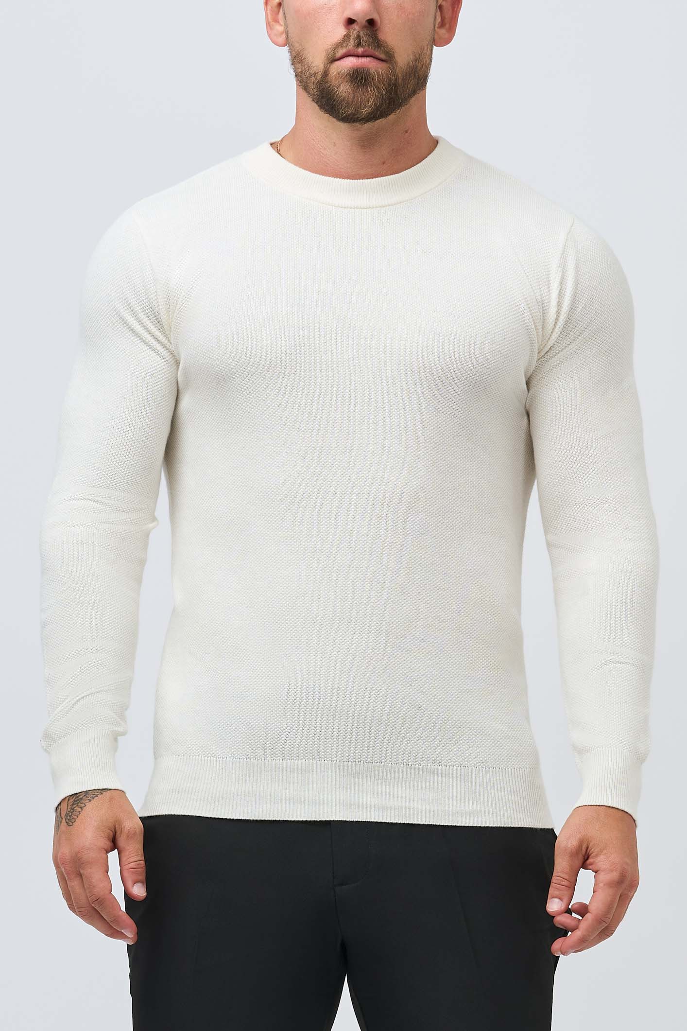 Legend London Hoodie COAST SWEATSHIRT - ECRU