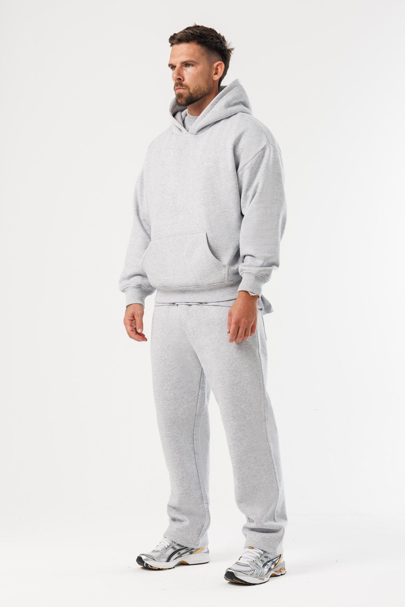 LEGEND LONDON Hoodie HOODIE - GREY MARL