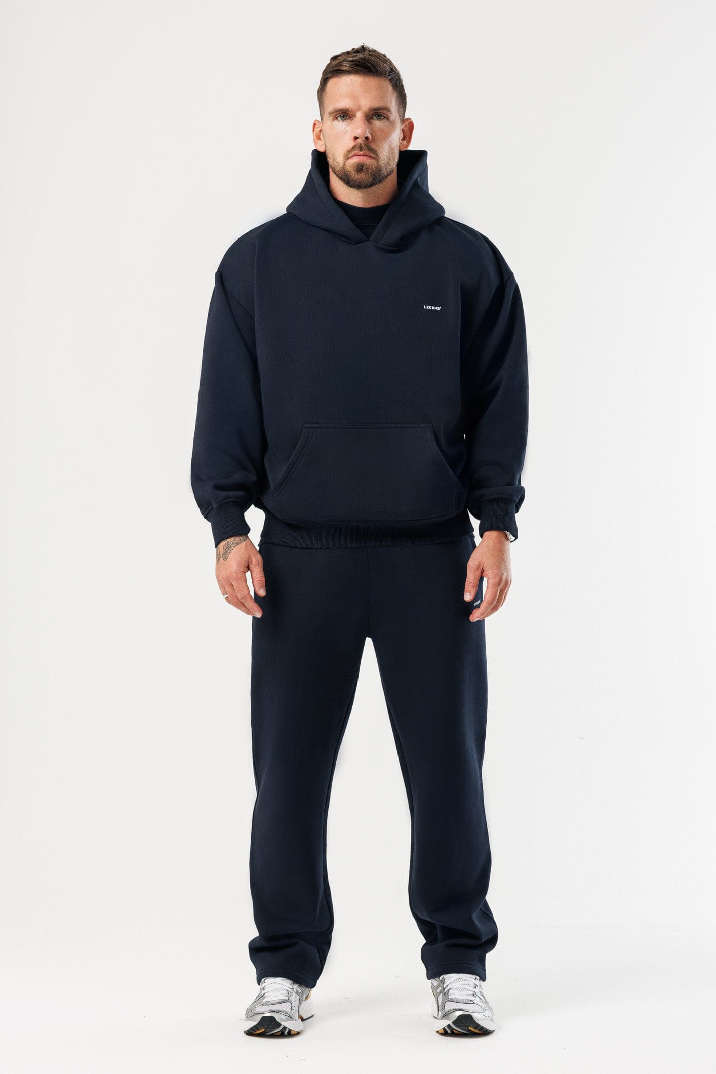 LEGEND LONDON Hoodie HOODIE - NAVY