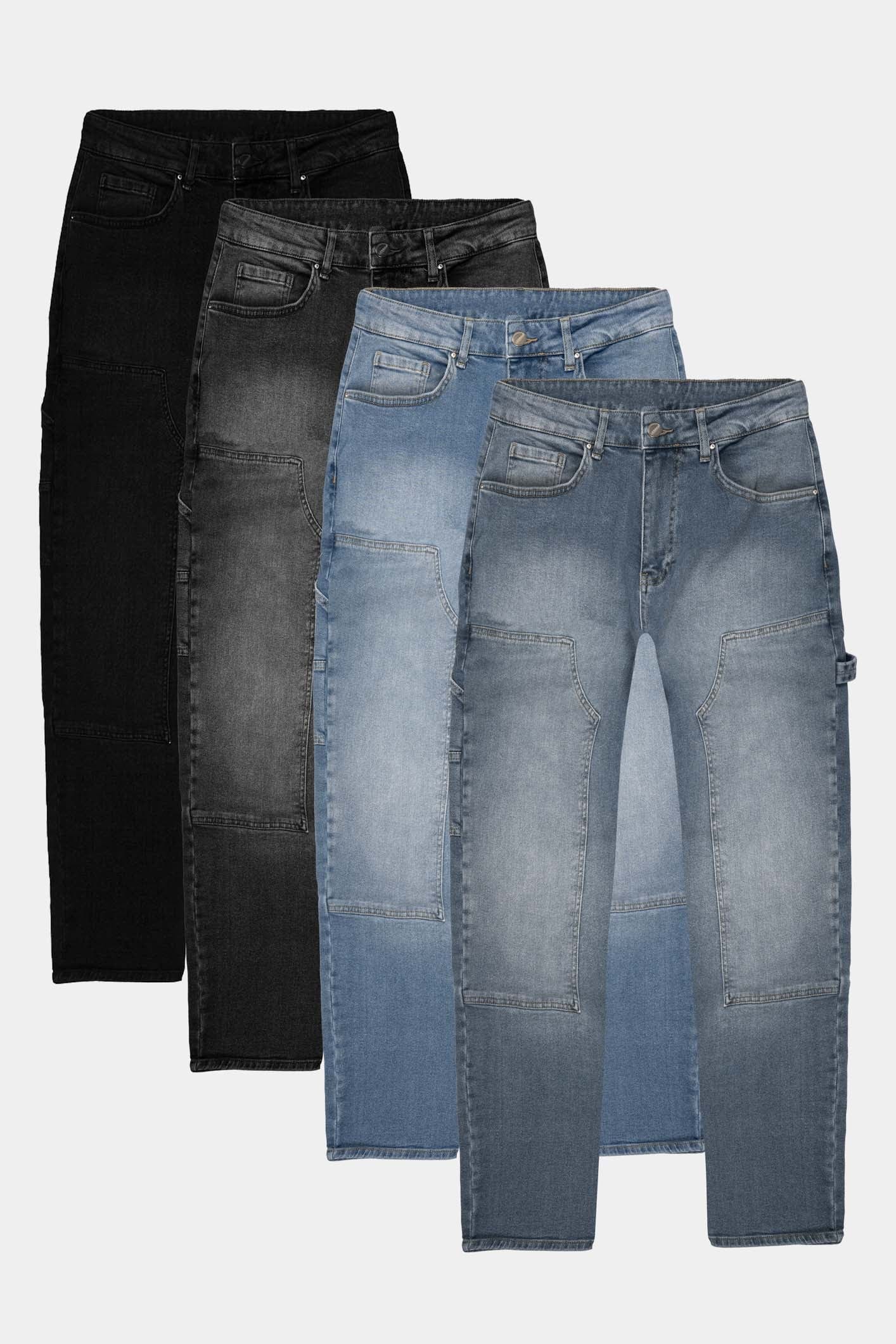 Legend London Jeans 28 / Combo 1 CARPENTER JEANS 4-Pack