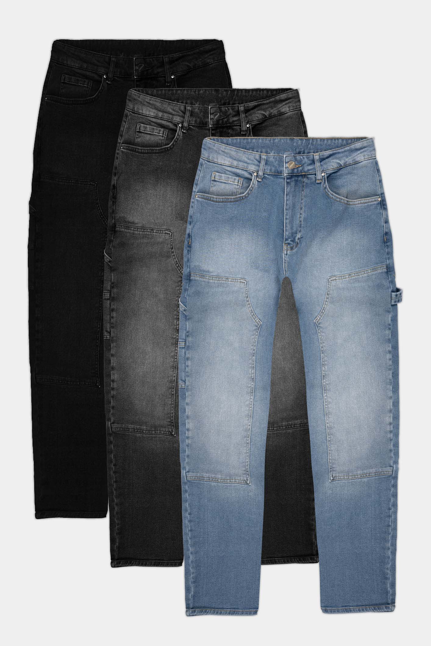 Legend London Jeans 28 / Combo 3 CARPENTER JEANS 3-Pack