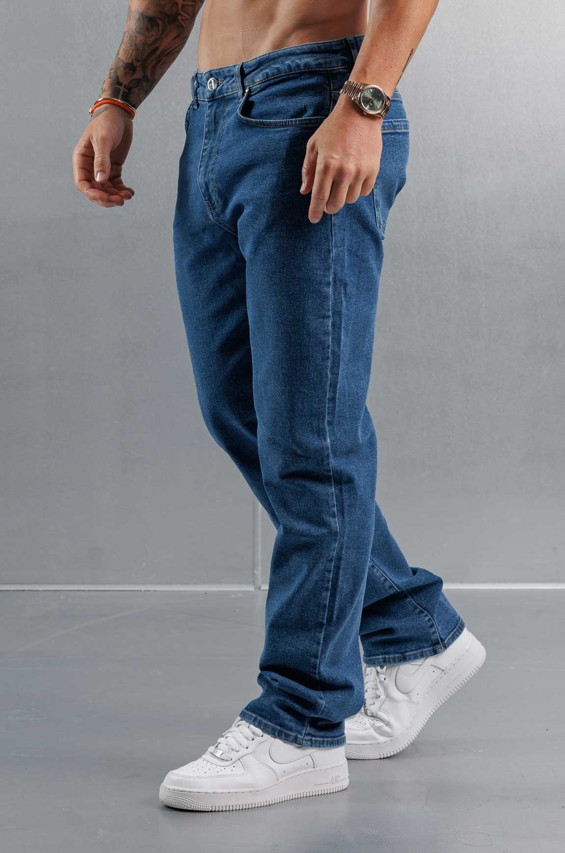 Legend London Jeans BAGGY JEANS - CLASSIC BLUE WASH