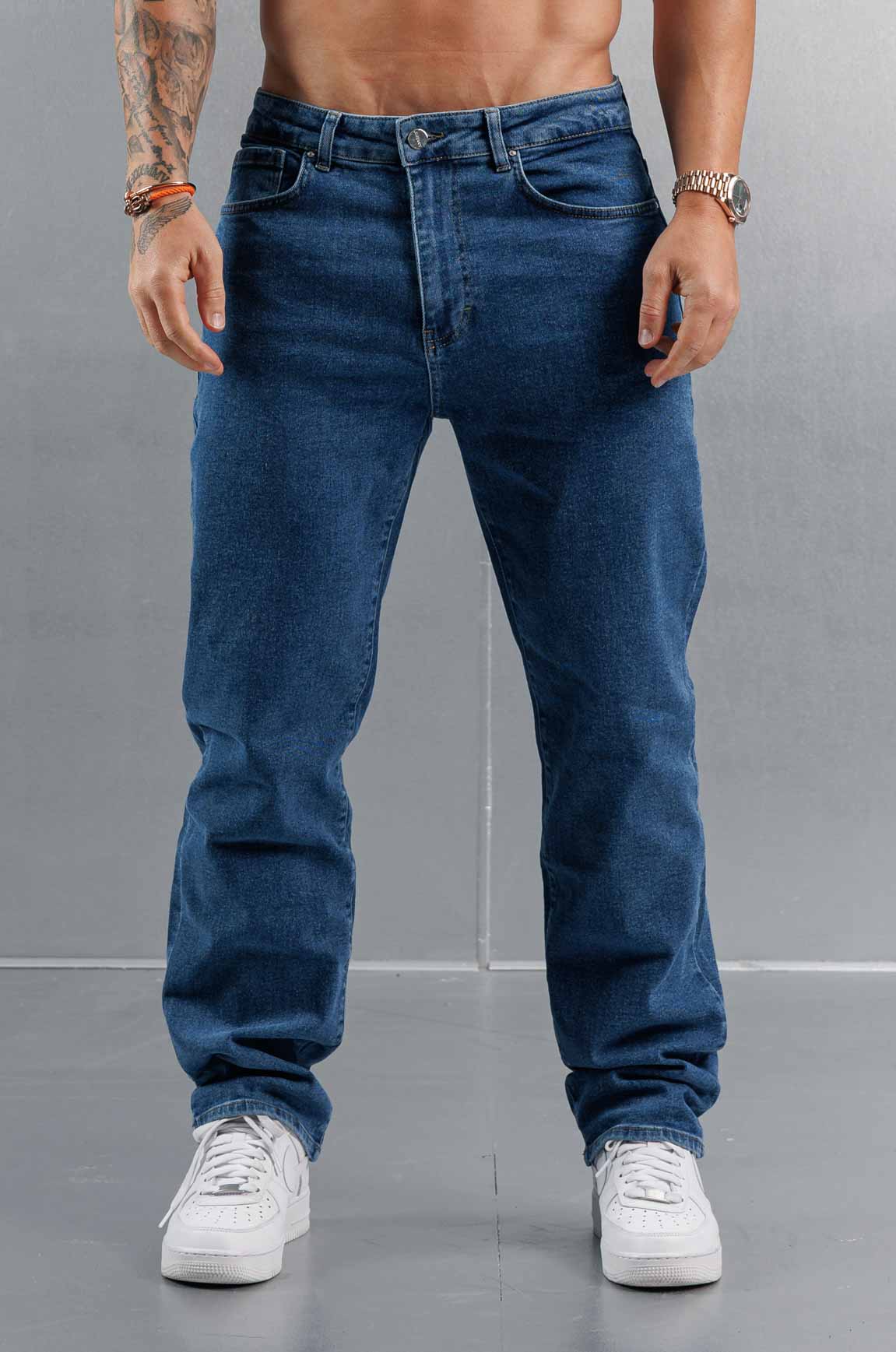 Legend London Jeans BAGGY JEANS - CLASSIC BLUE WASH
