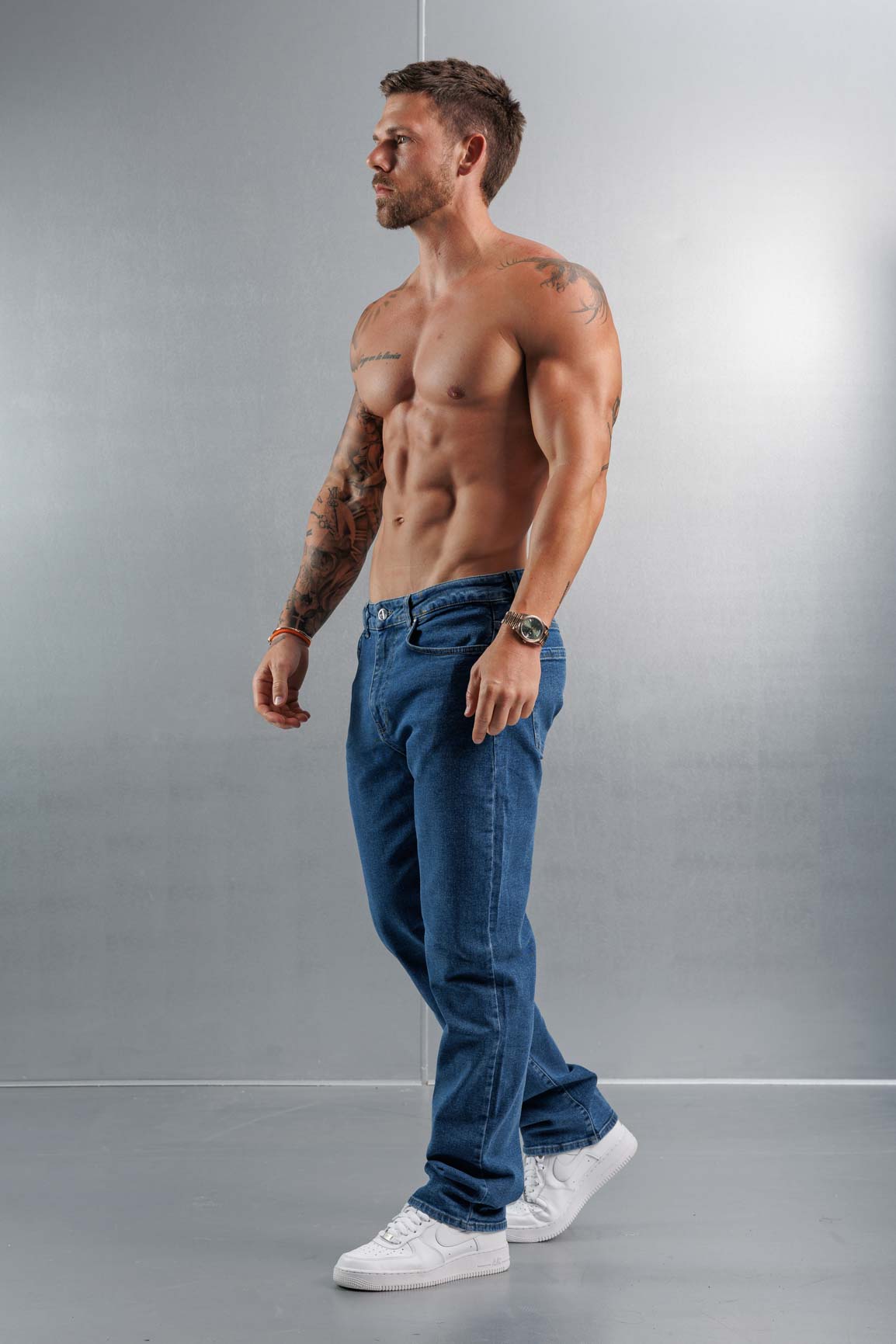 Legend London Jeans BAGGY JEANS - CLASSIC BLUE WASH