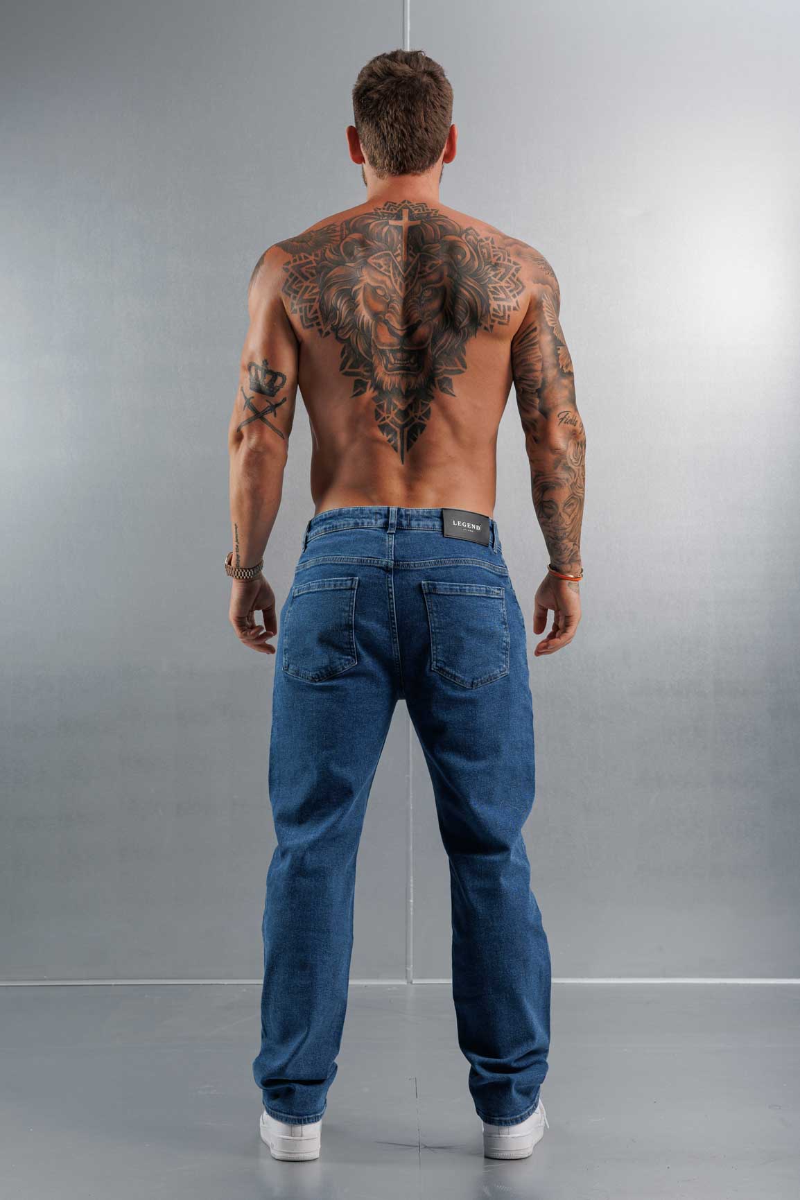 Legend London Jeans BAGGY JEANS - CLASSIC BLUE WASH