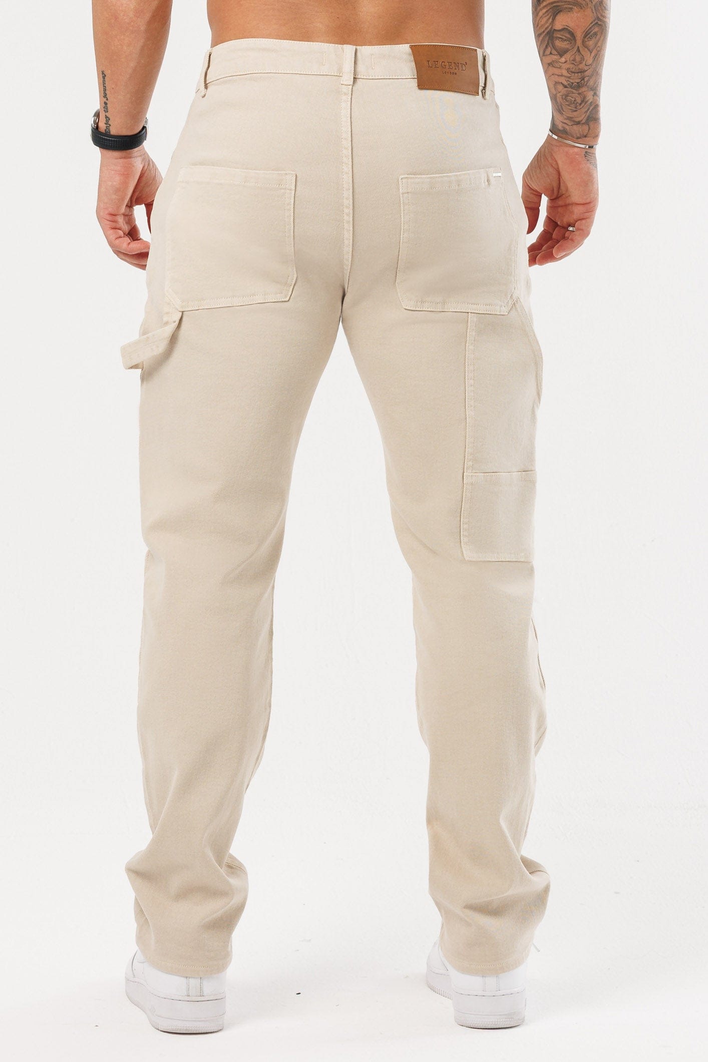 Legend London Jeans - Carpenter CARPENTER JEANS - STONE