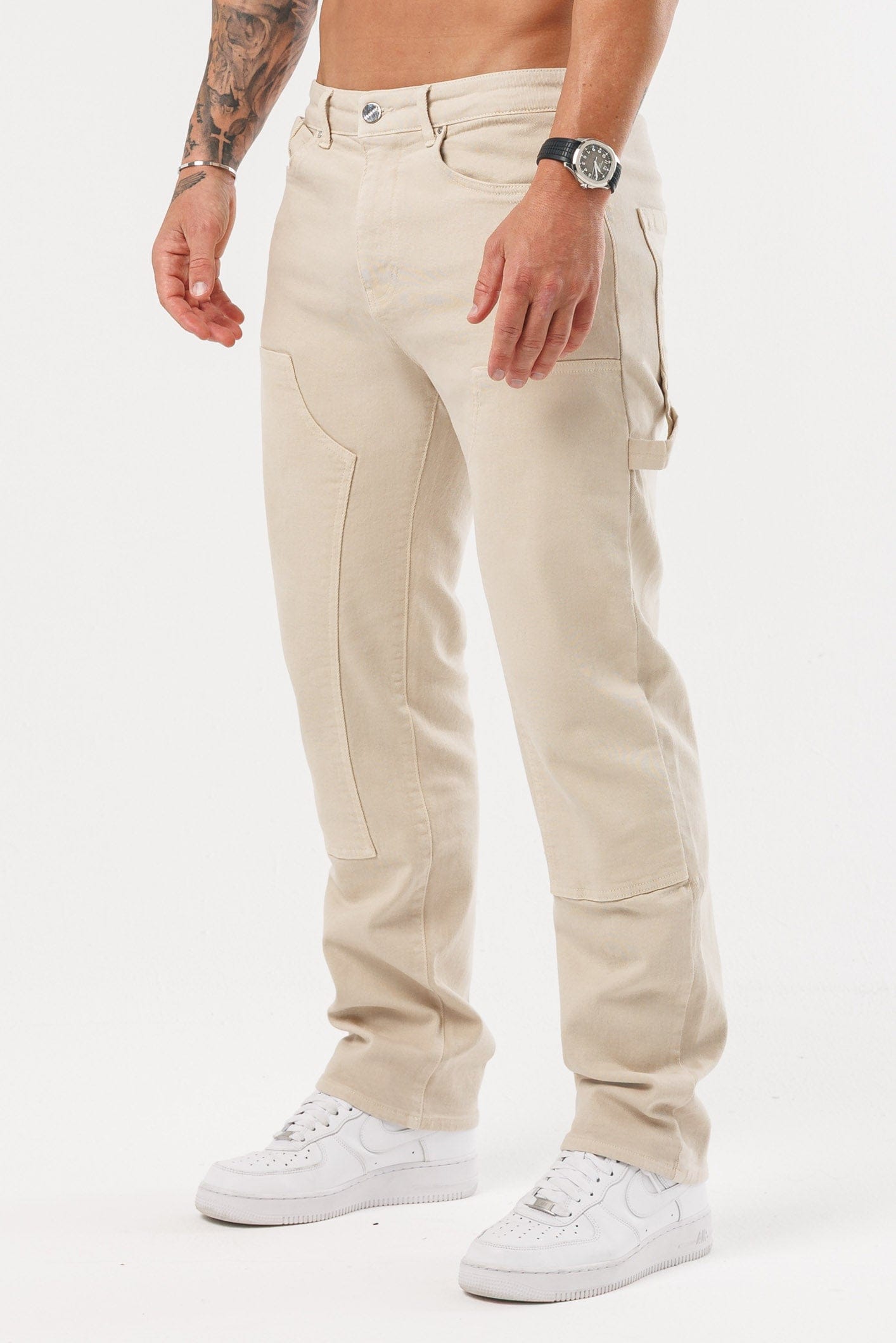 Legend London Jeans - Carpenter CARPENTER JEANS - STONE