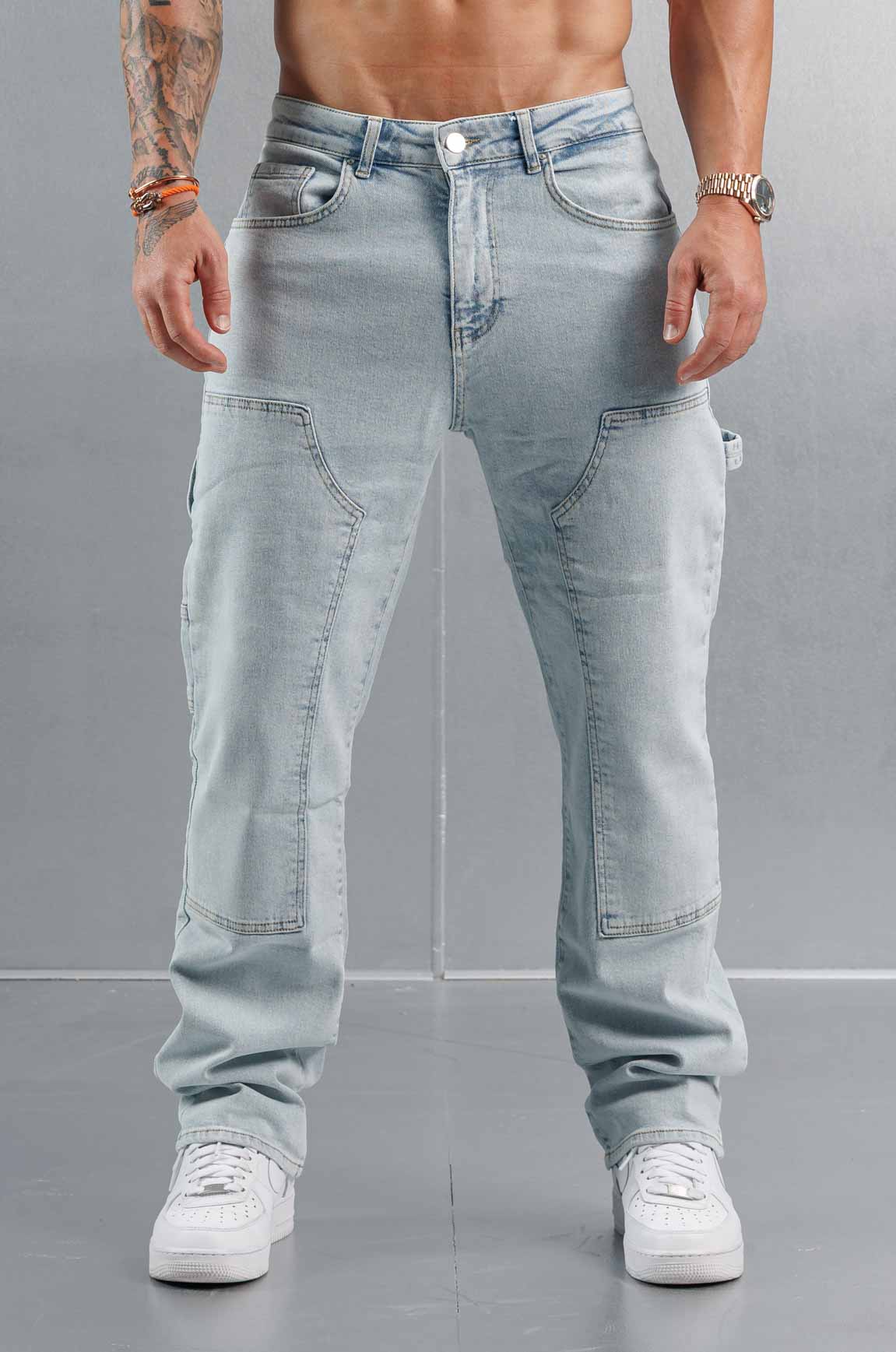 Legend London Jeans CARPENTER JEANS - BLEACH WASH