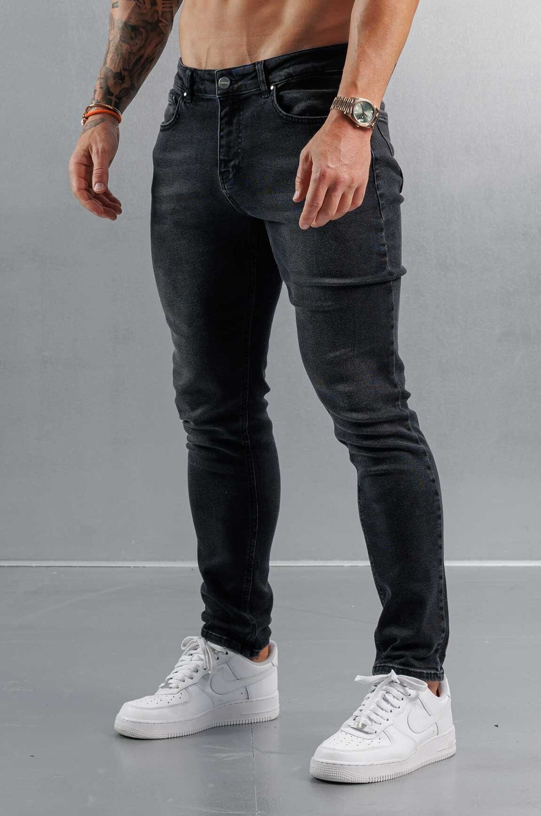 Legend London Jeans - slim 2.0 SLIM FIT JEANS 2.0 - CHARCOAL GREY