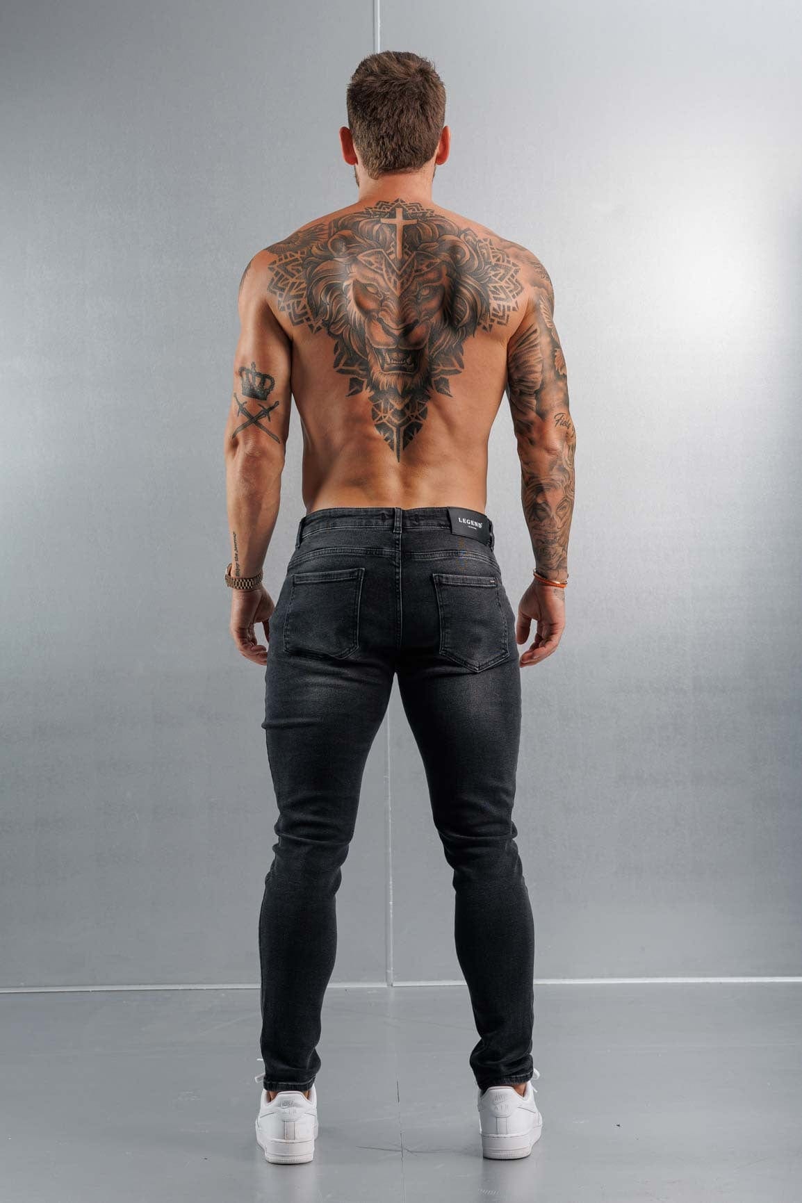 Legend London Jeans - slim 2.0 SLIM FIT JEANS 2.0 - CHARCOAL GREY