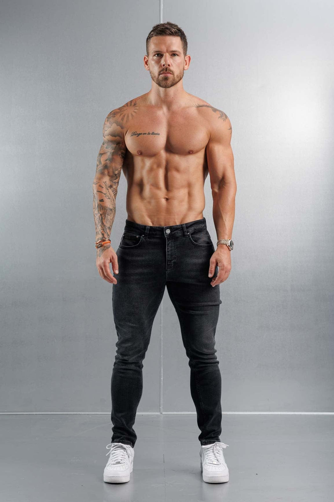 Legend London Jeans - slim 2.0 SLIM FIT JEANS 2.0 - CHARCOAL GREY