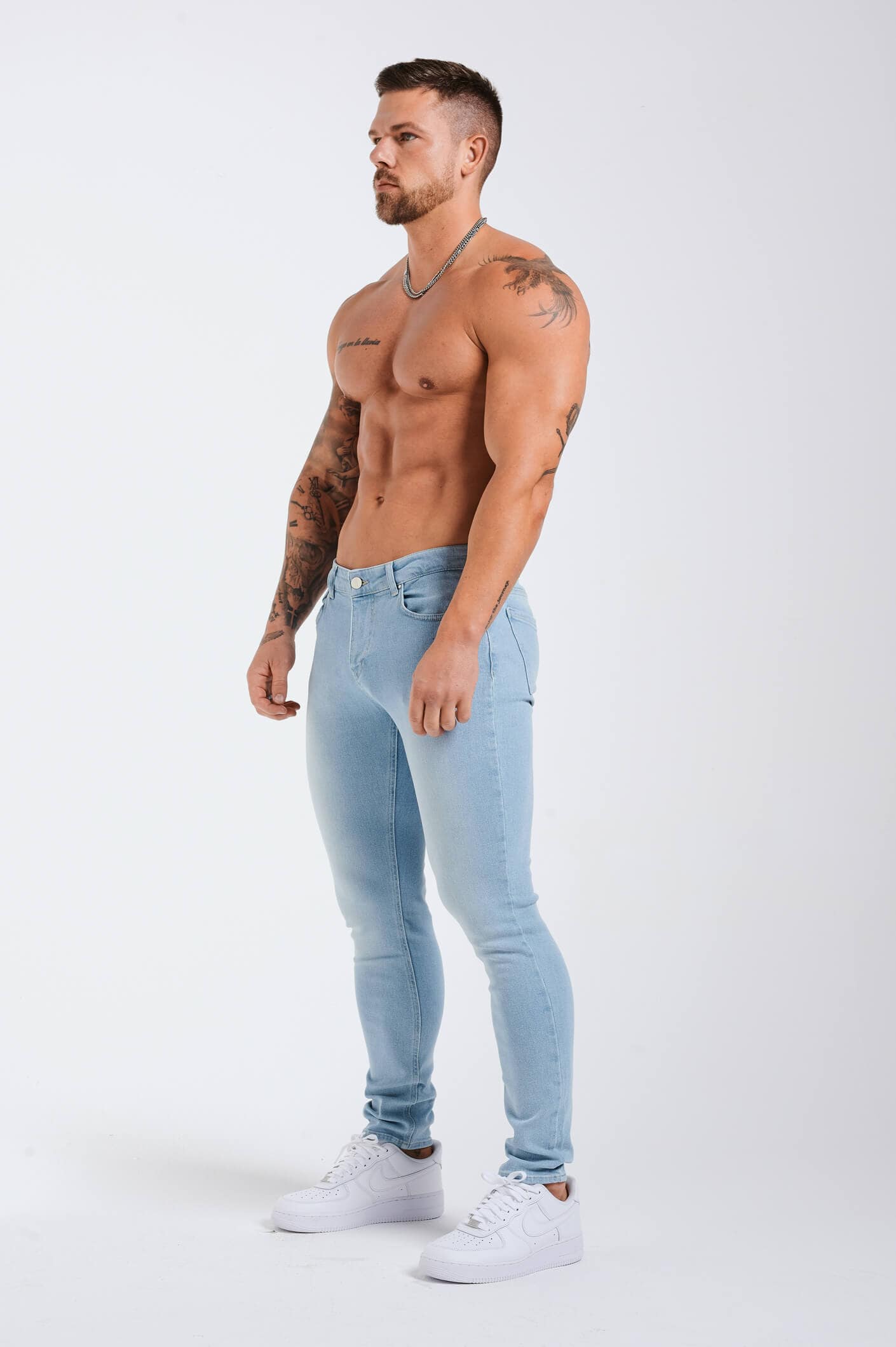 Legend London Jeans - slim 2.0 SLIM FIT JEANS 2.0 - PALE LIGHT BLUE