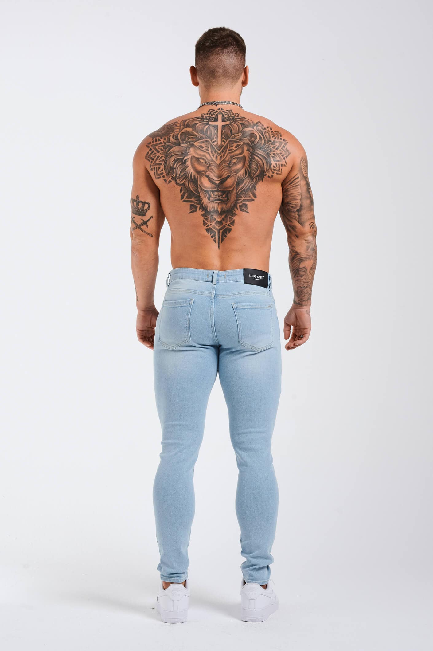 Legend London Jeans - slim 2.0 SLIM FIT JEANS 2.0 - PALE LIGHT BLUE