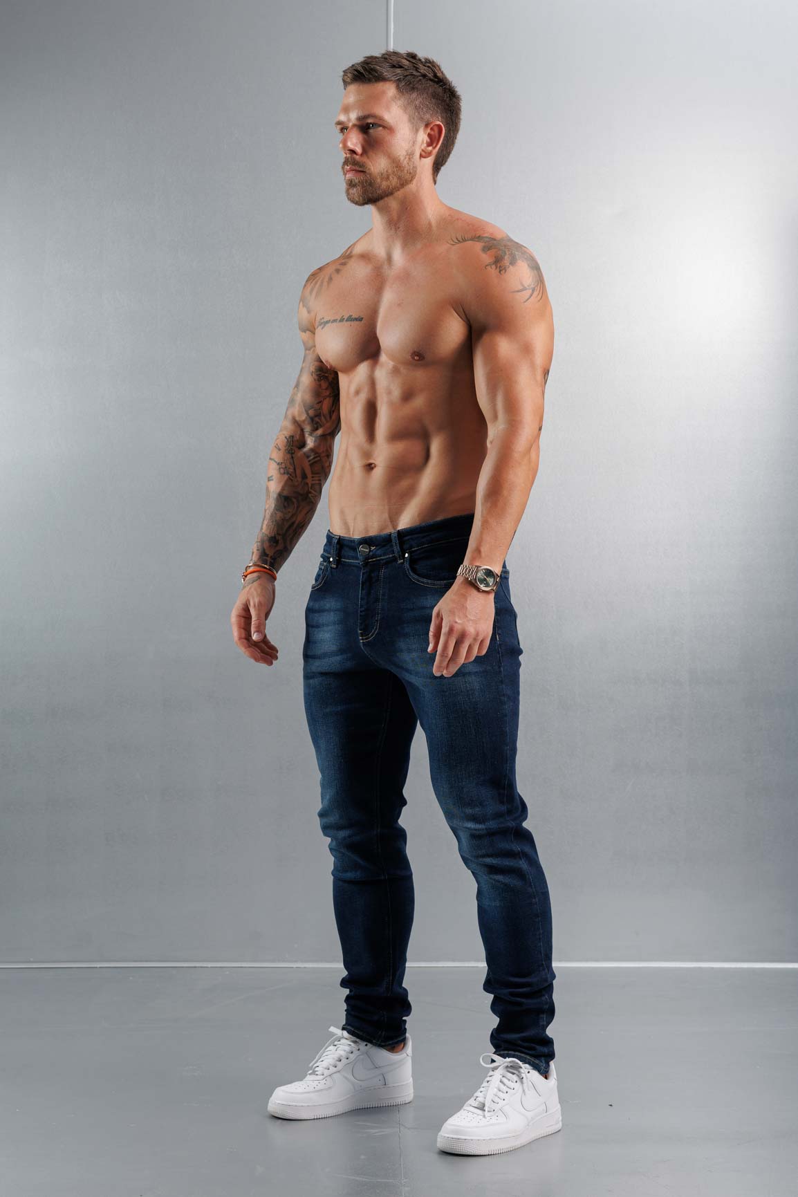 Legend London Jeans - slim 2.0 SLIM FIT JEANS 2.0 - WASHED DARK BLUE
