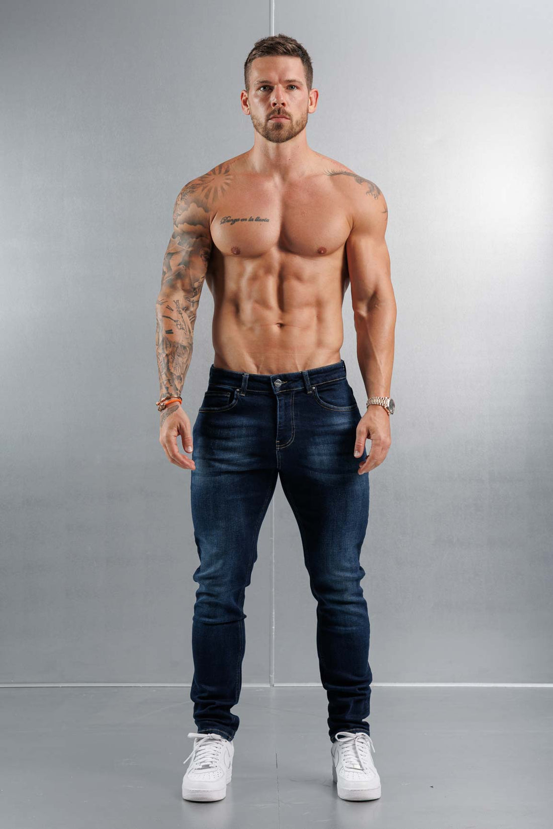 Legend London Jeans - slim 2.0 SLIM FIT JEANS 2.0 - WASHED DARK BLUE