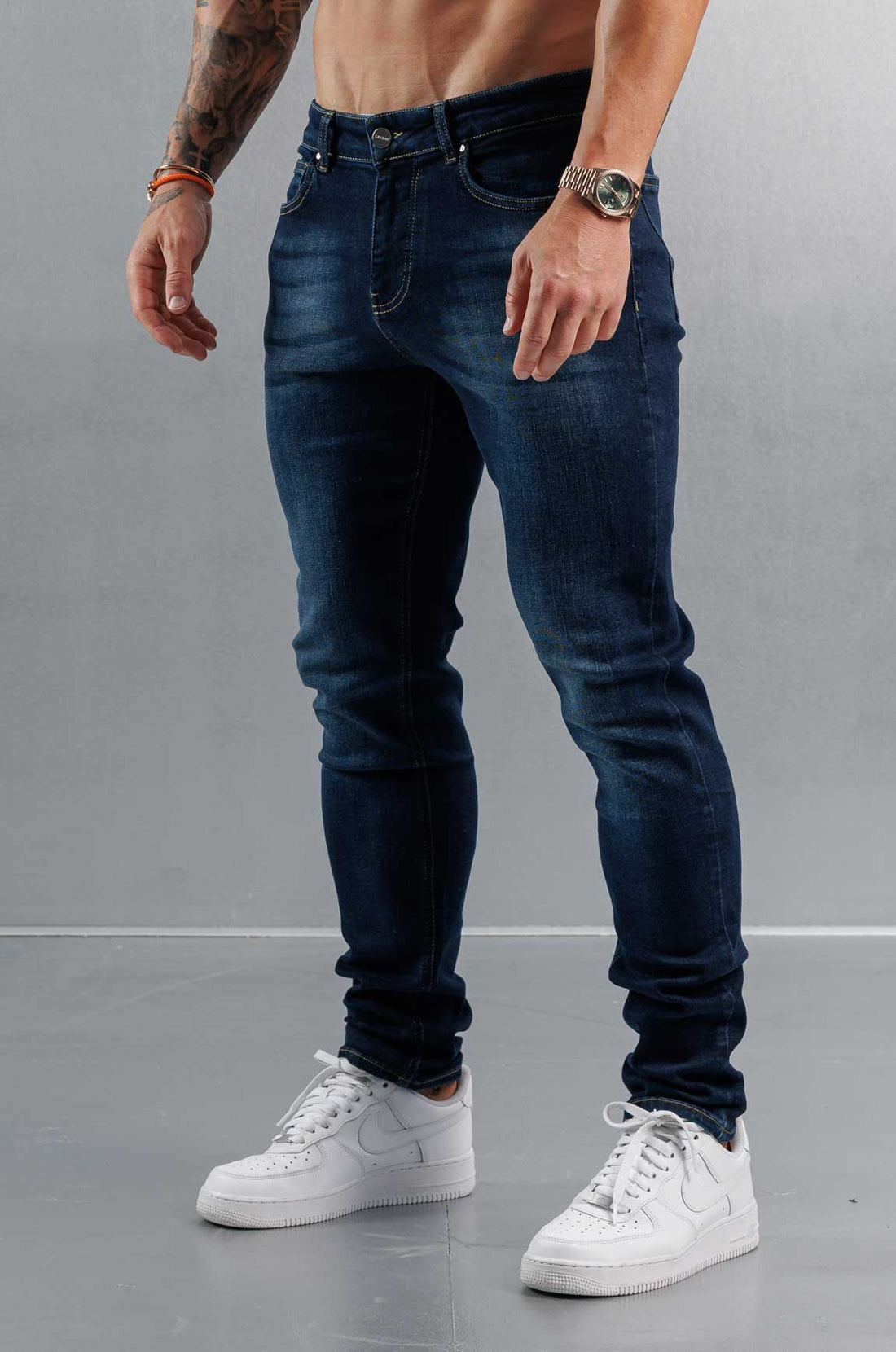Legend London Jeans - slim 2.0 SLIM FIT JEANS 2.0 - WASHED DARK BLUE