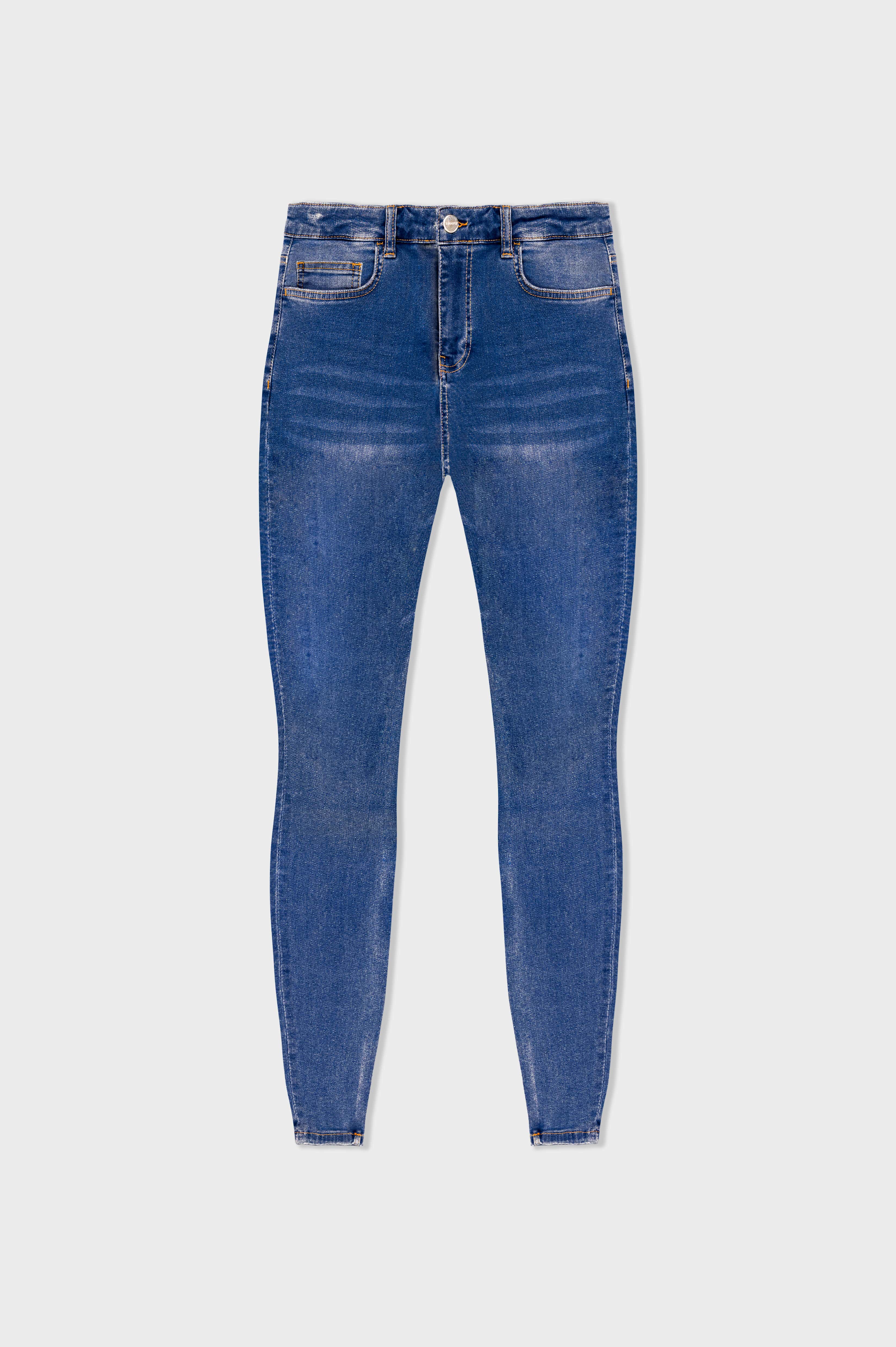 Legend London Jeans - spray on DARK BLUE JEANS - NON RIPPED