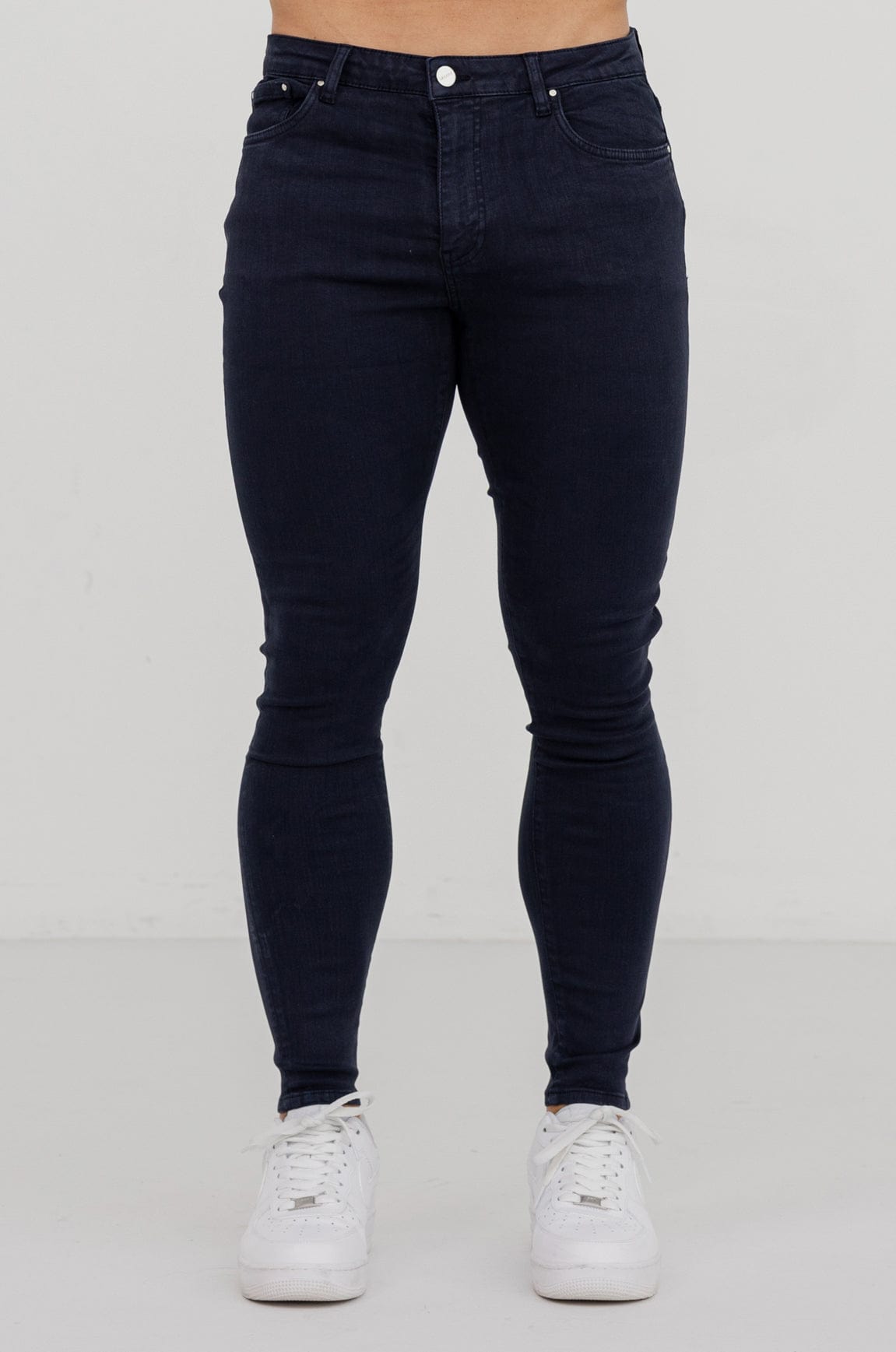 Legend London Jeans - spray on SKINNY FIT JEANS - NAVY