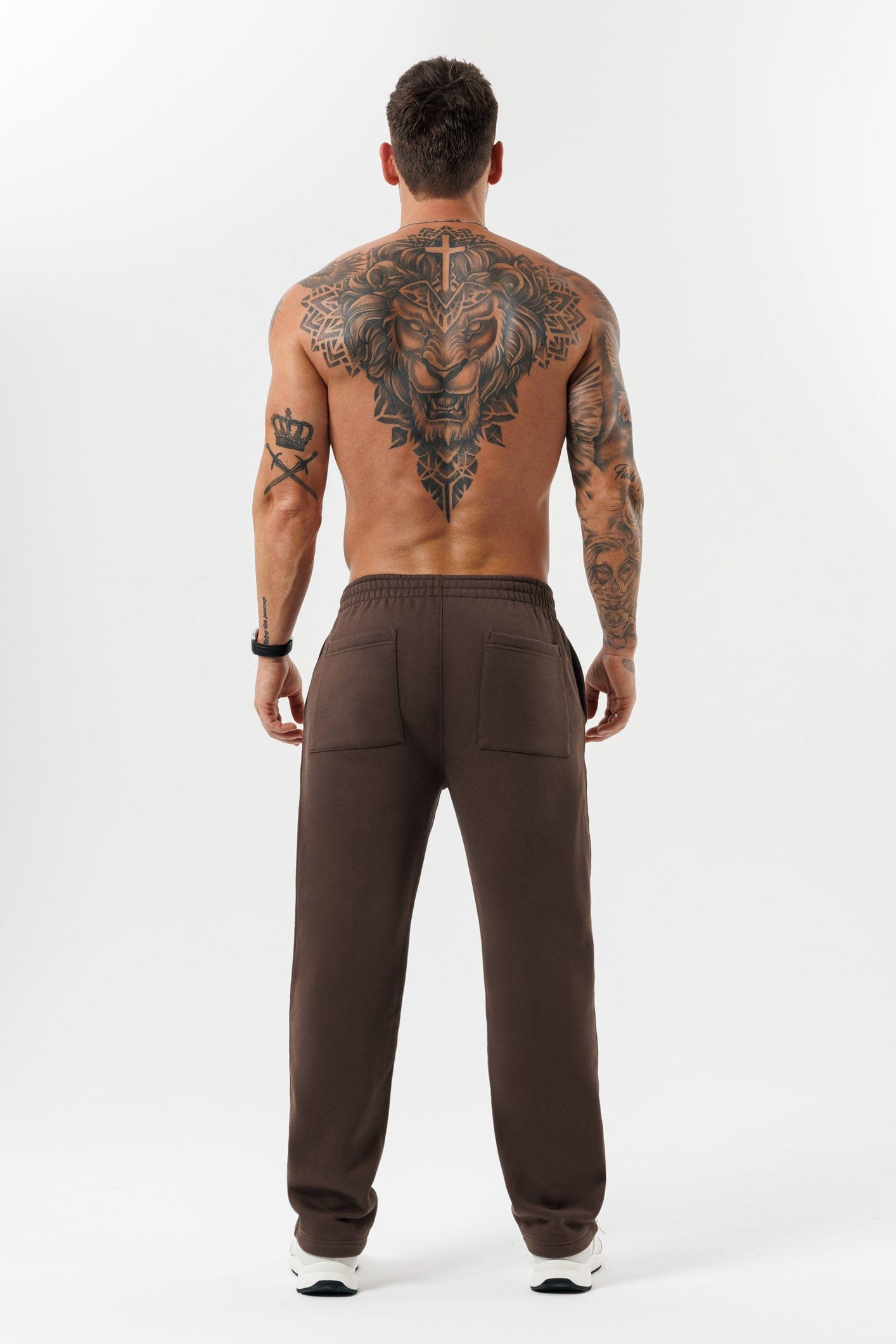 LEGEND LONDON JOGGER - RELAXED JOGGER - BROWN