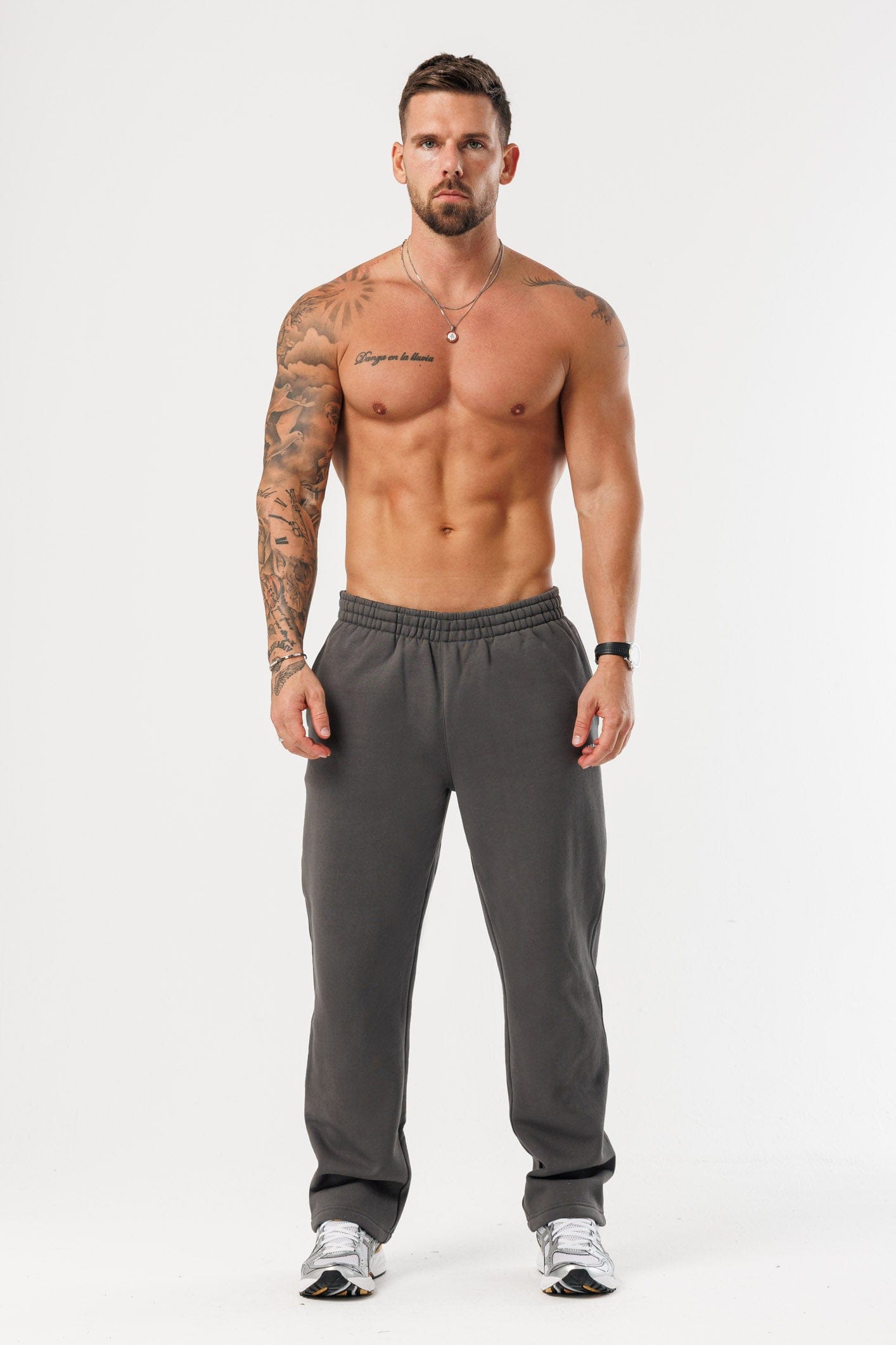 LEGEND LONDON JOGGER - RELAXED JOGGER - DARK GREY
