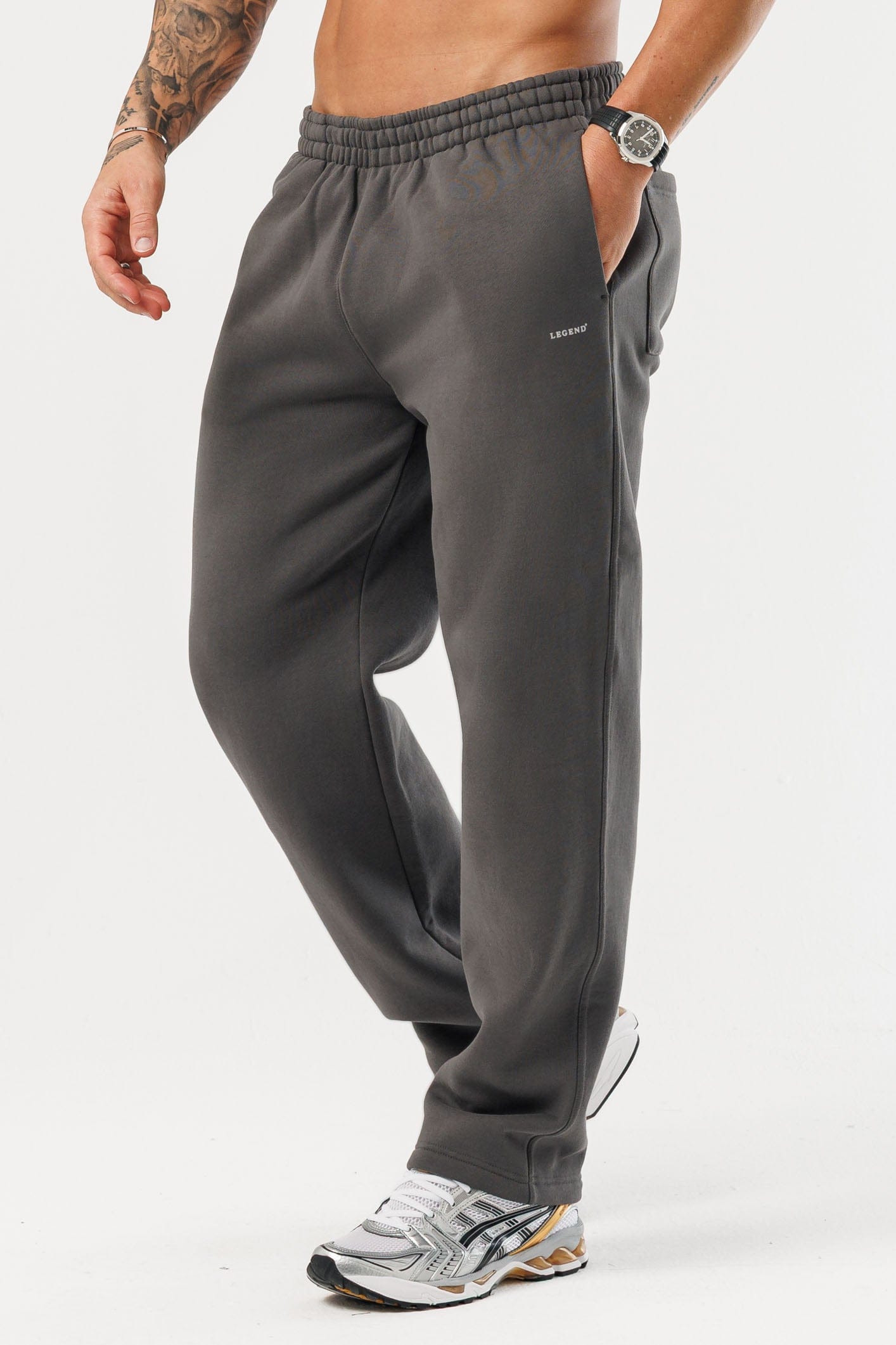 LEGEND LONDON JOGGER - RELAXED JOGGER - DARK GREY