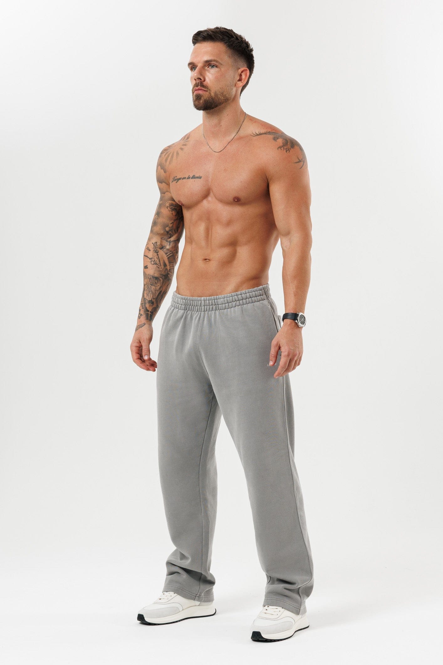 LEGEND LONDON JOGGER - RELAXED JOGGER - WASHED GREY