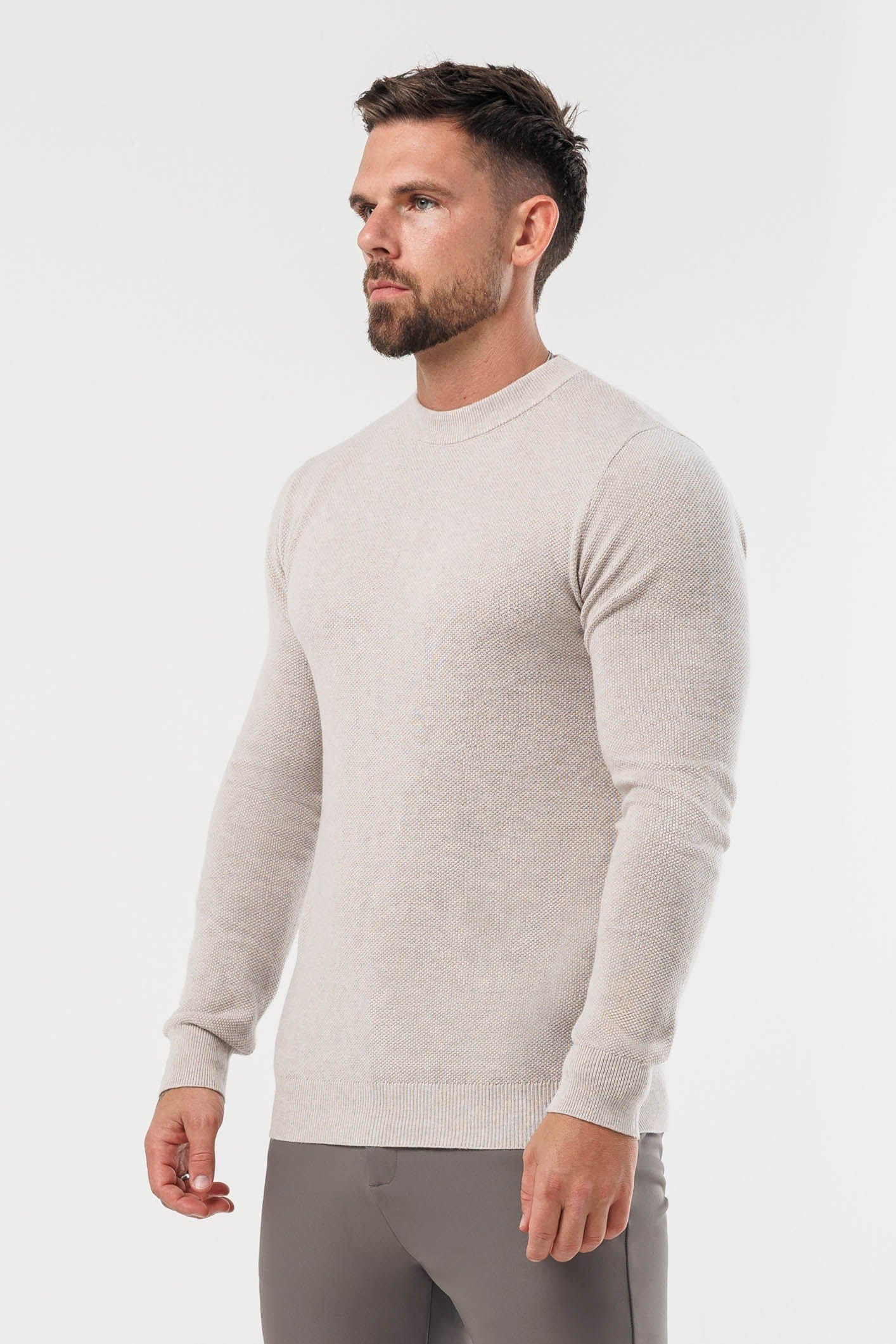 Legend London KNITWEAR - SWEATER COAST SWEATSHIRT - DEEP STONE
