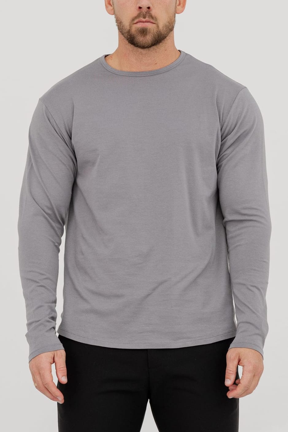 Legend London OUTLET LONG SLEEVE BASICS - SLATE GREY