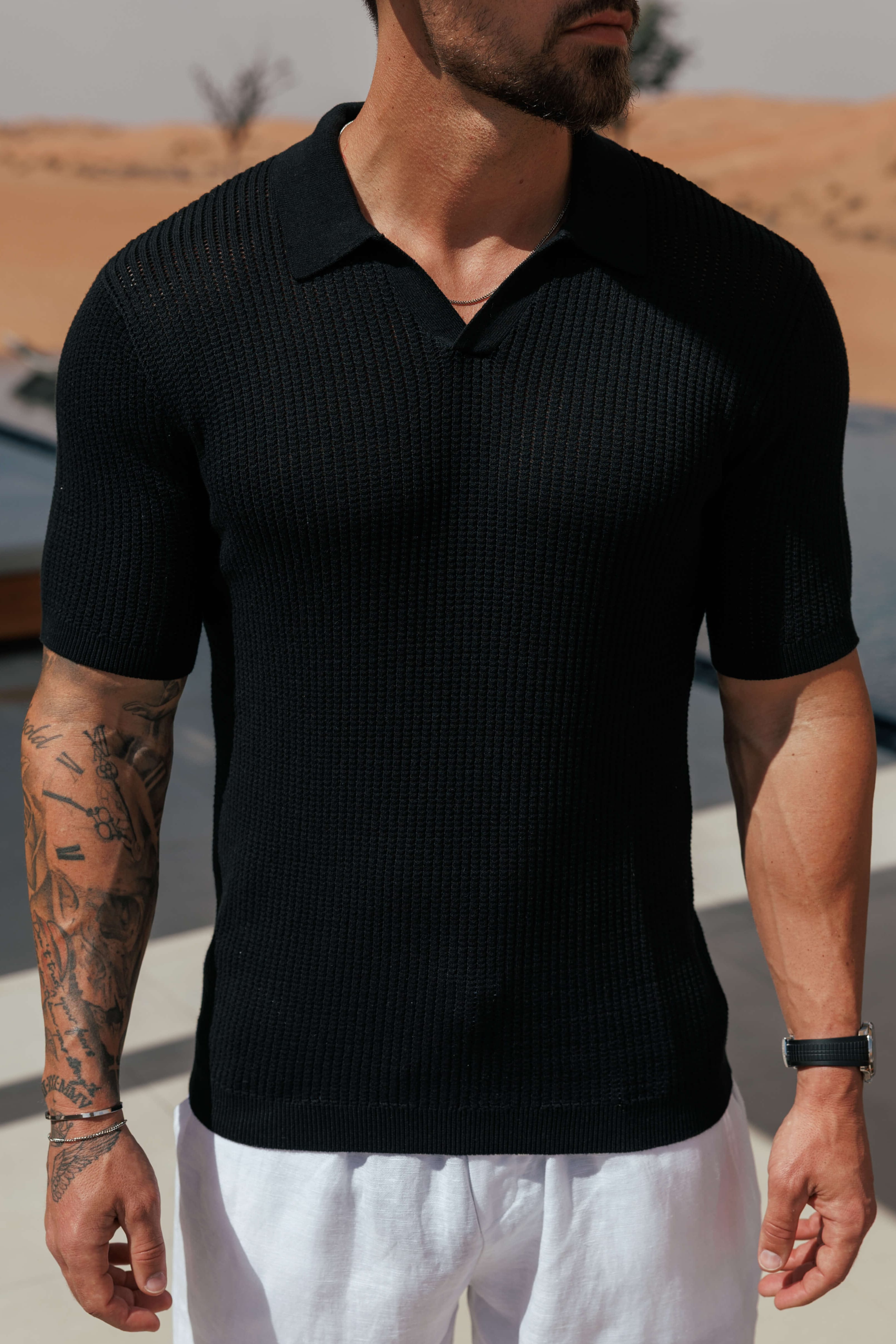 Legend London POLO AERO POLO - BLACK