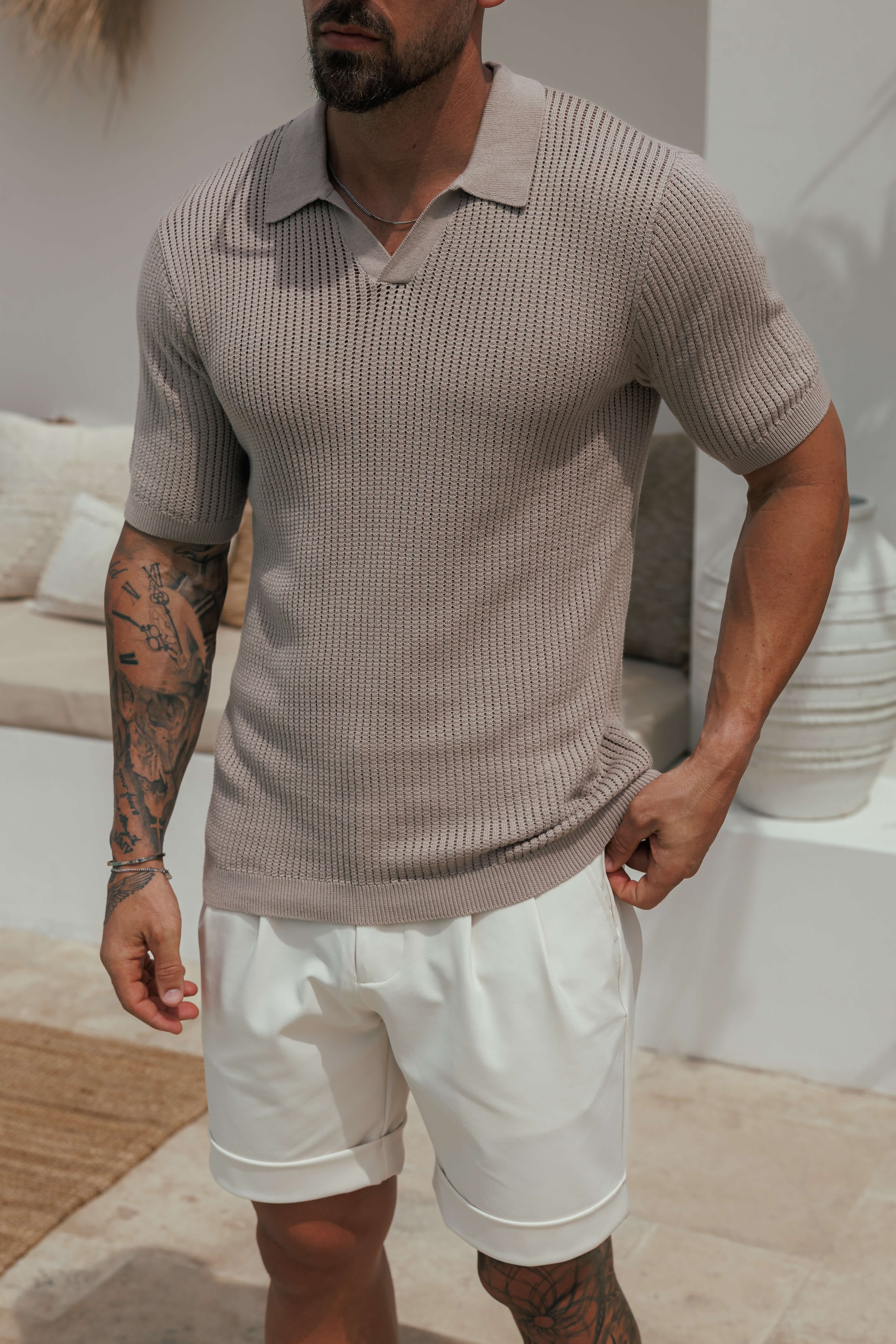 Legend London POLO AERO POLO - TAUPE