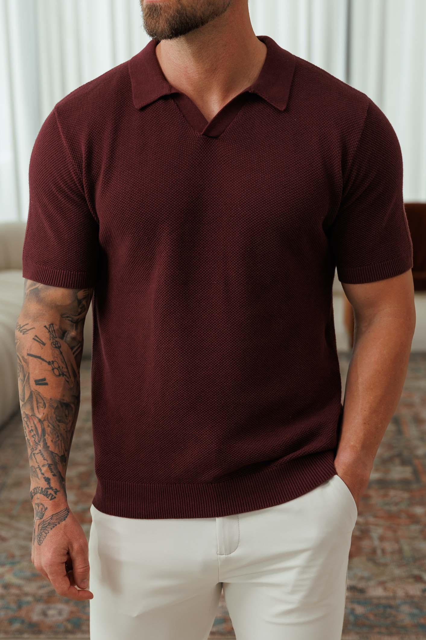 Legend London POLO COAST POLO - BURGUNDY
