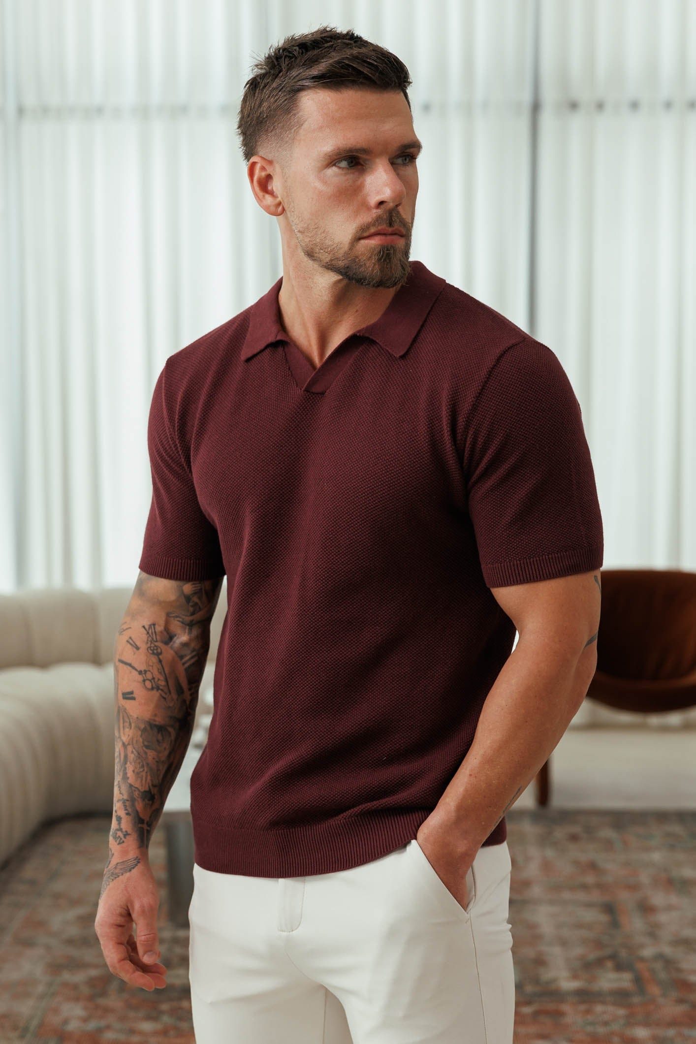 Legend London POLO COAST POLO - BURGUNDY