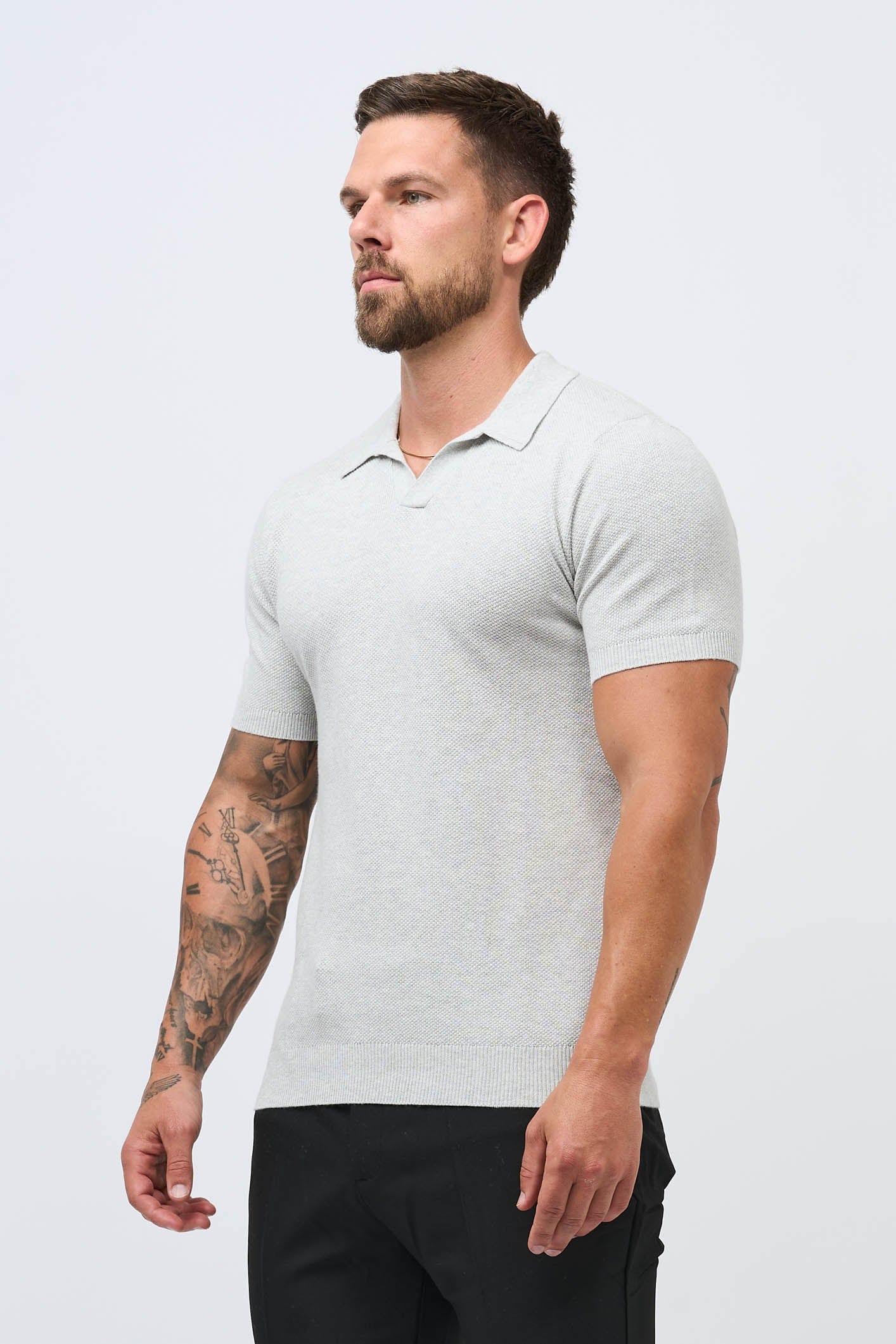 Legend London Polo COAST POLO - GREY MARL