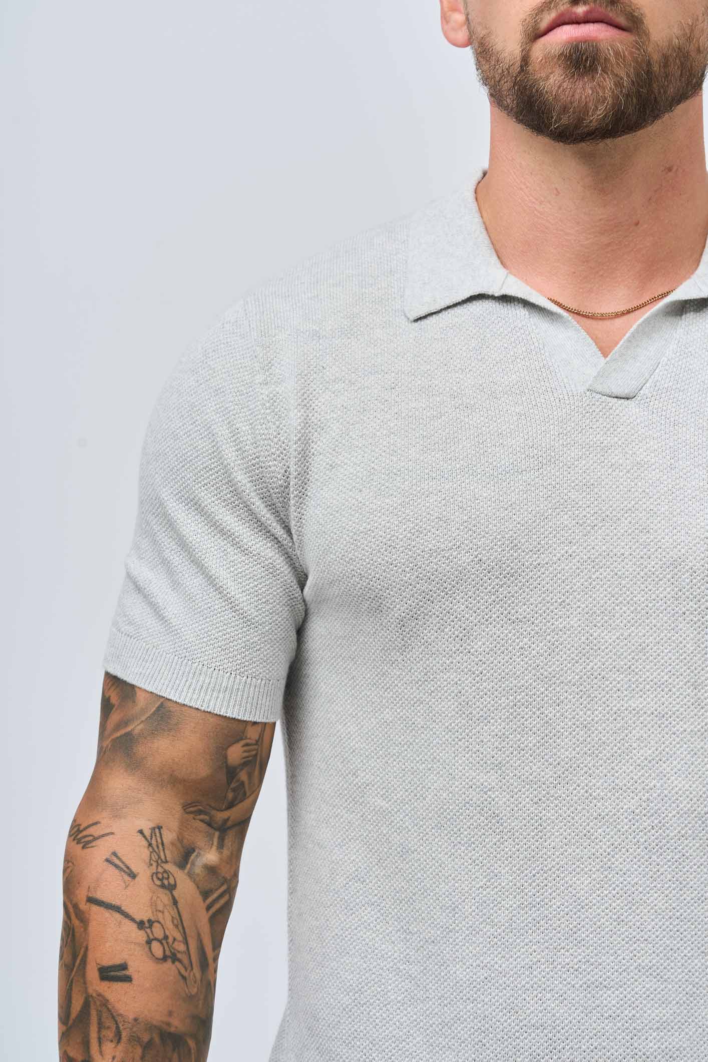 Legend London Polo COAST POLO - GREY MARL