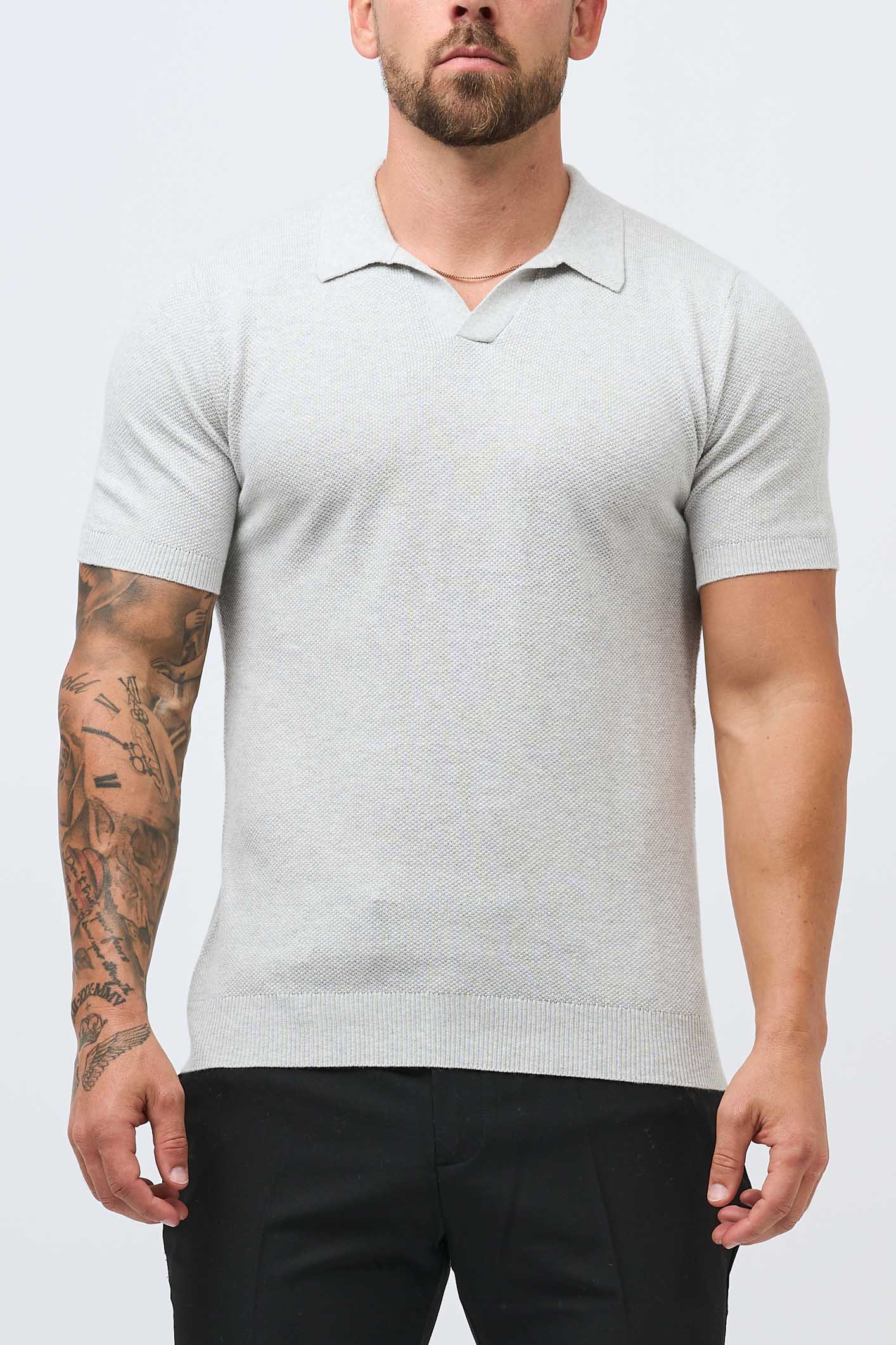 Legend London Polo COAST POLO - GREY MARL