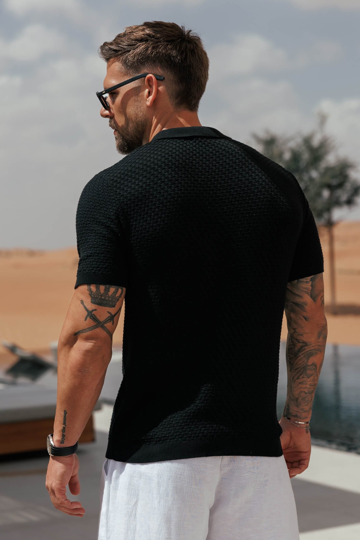 Legend London POLO NOIR POLO - BLACK