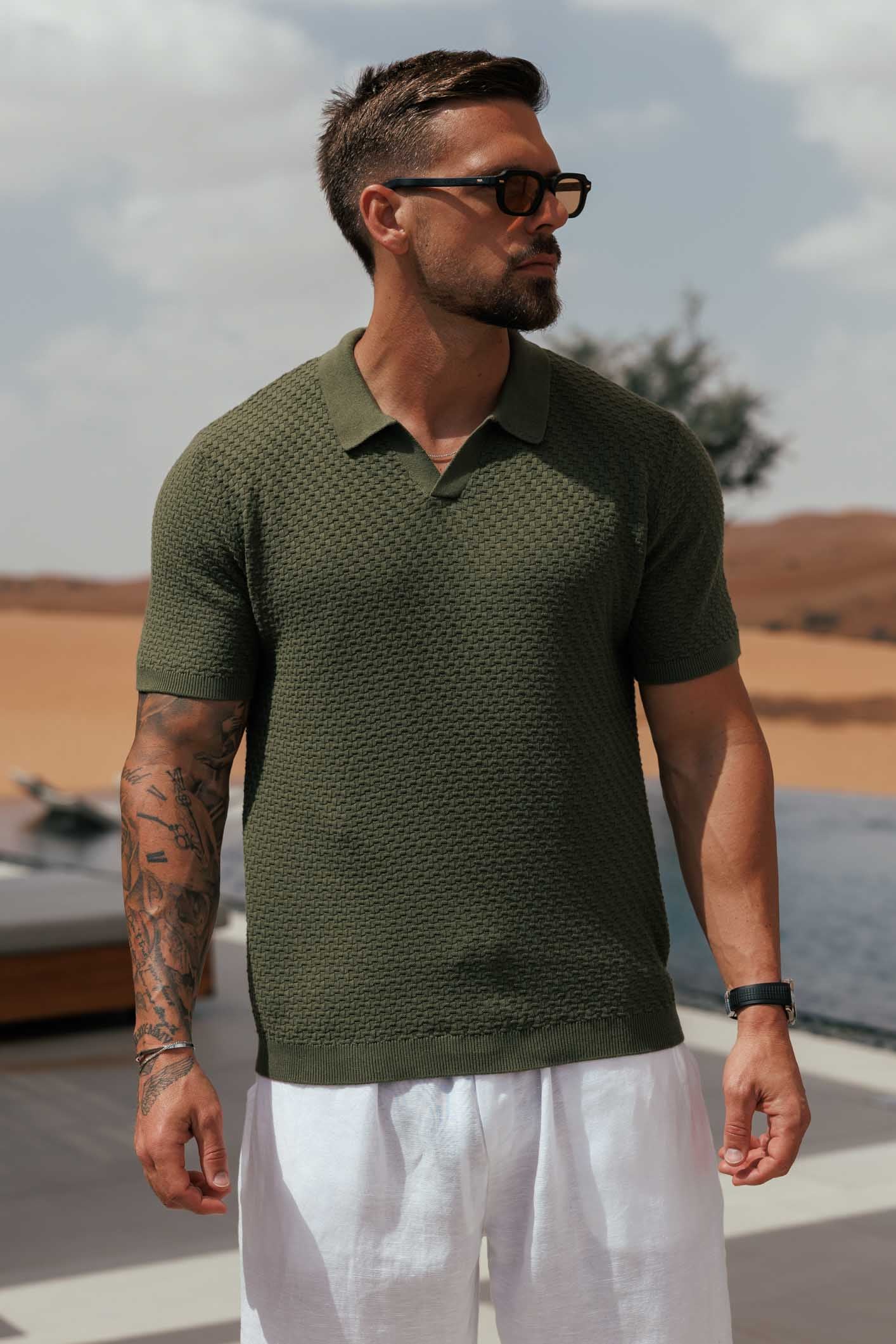 Legend London POLO NOIR POLO - OLIVE