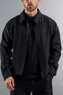 Legend London Shirt HYBRID OVERSHIRT - BLACK