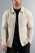 Legend London Shirt JERSEY OVERSHIRT - CREME