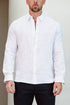 Legend London Shirt LUXE LINEN SHIRT - WHITE