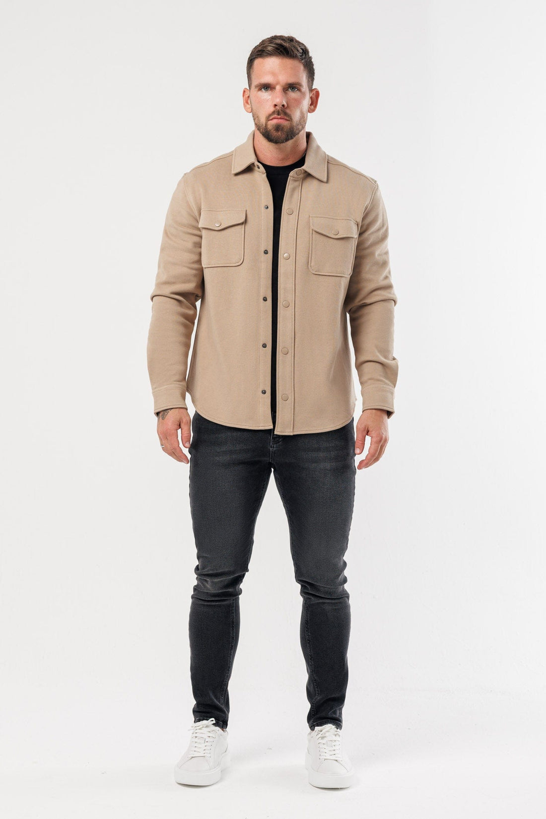 Legend London Shirt OVERSHIRT - BEIGE