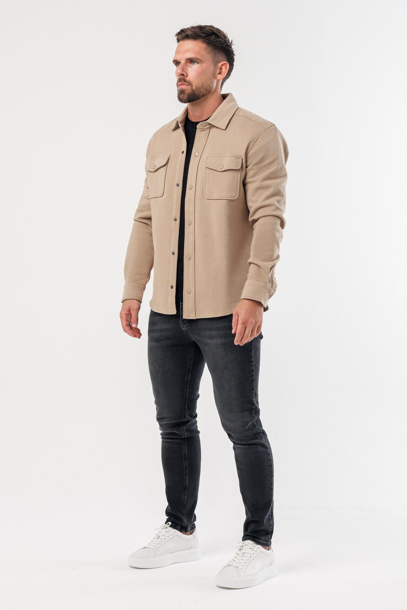 Legend London Shirt OVERSHIRT - BEIGE
